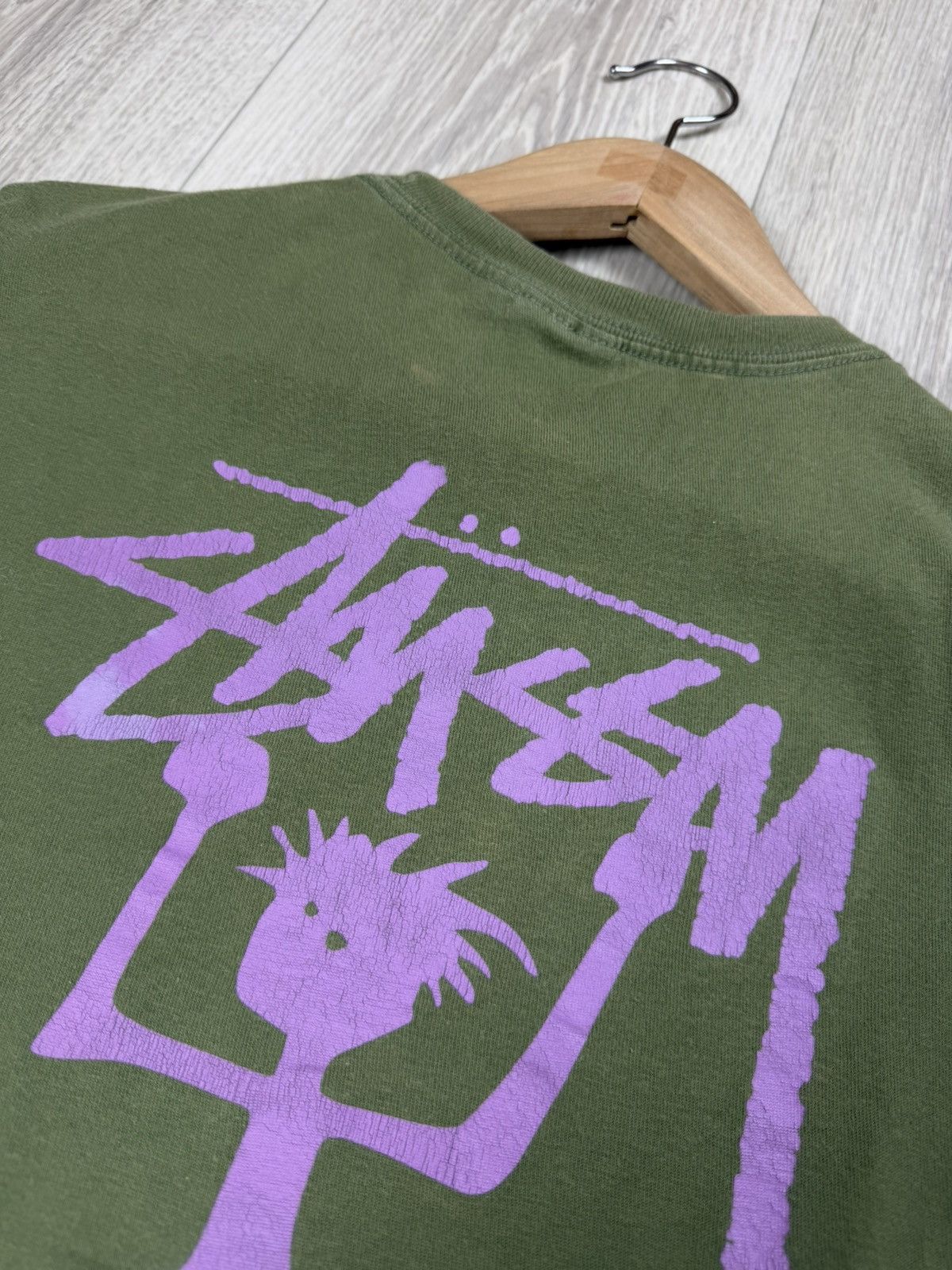 Stussy Stussy Streetwear Big Logo T-Shirt Size L Size US L / EU 52-54 / 3 - 10 Thumbnail