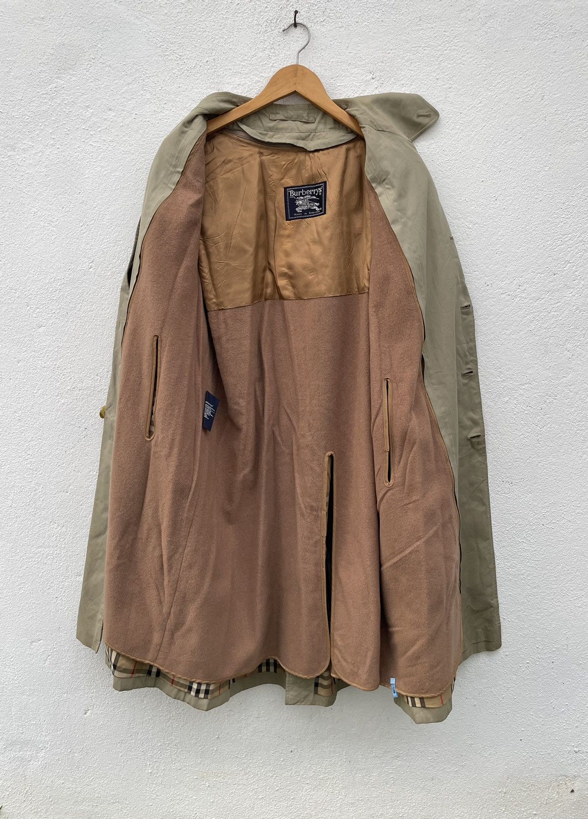 Burberry Prorsum Vintage Burberrys Checked Lining Over Coat Size US M / EU 48-50 / 2 - 1 Thumbnail