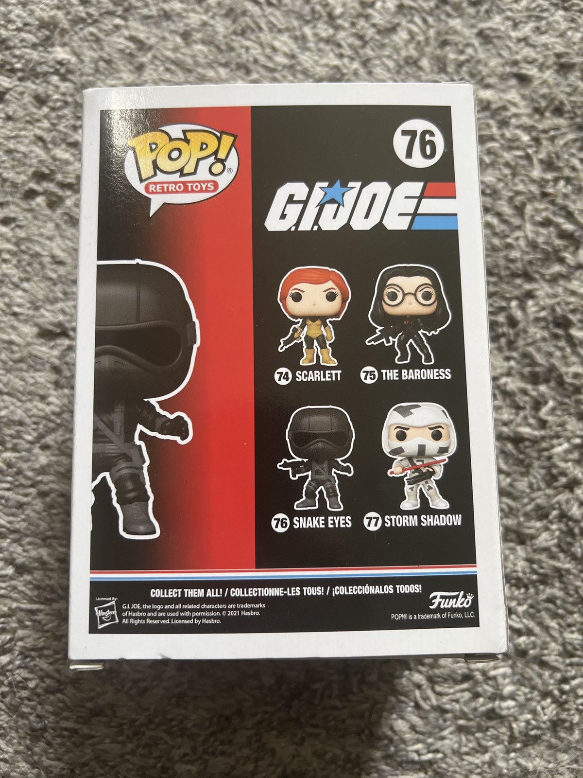 Hypebeast Funko Pop! Snake Eyes Vinyl Figure Size ONE SIZE - 2 Thumbnail
