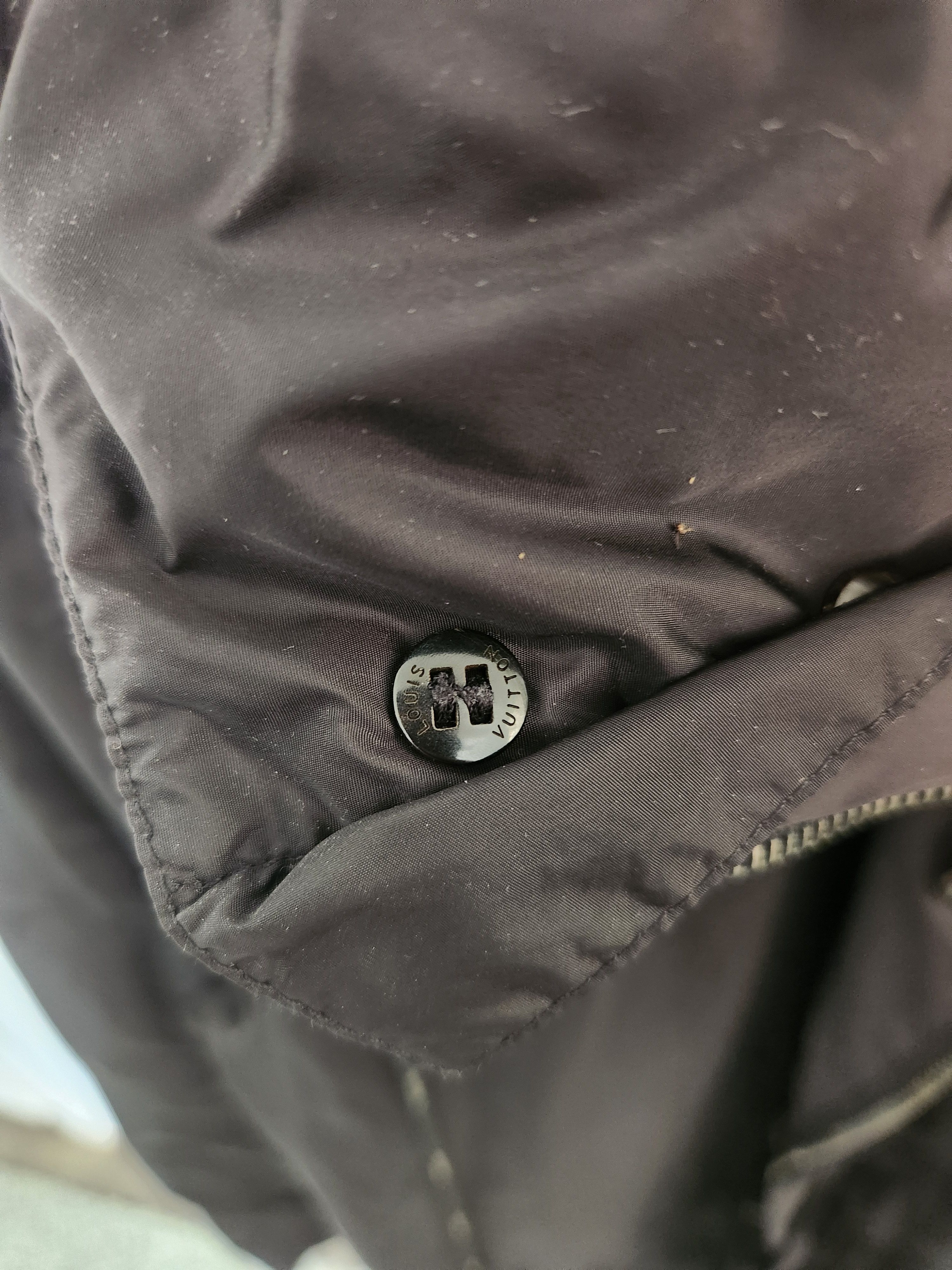 Louis Vuitton LV Black spray light weight vintage jacket monogram Size US S / EU 44-46 / 1 - 11 Thumbnail