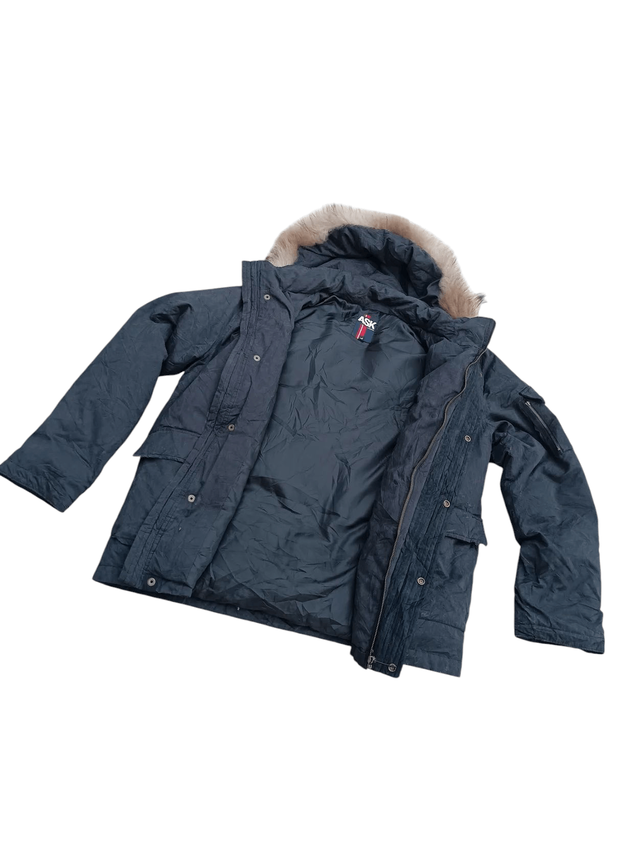 Japanese Brand ASK ENQUIRED FUR HOODIE JACKET FR005 Size US L / EU 52-54 / 3 - 7 Thumbnail