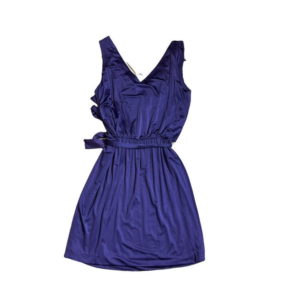 Ne-Net NWT 2B.Rych sleeveless purple dress flowers Size S / US 4 / IT 40 - 7 Thumbnail