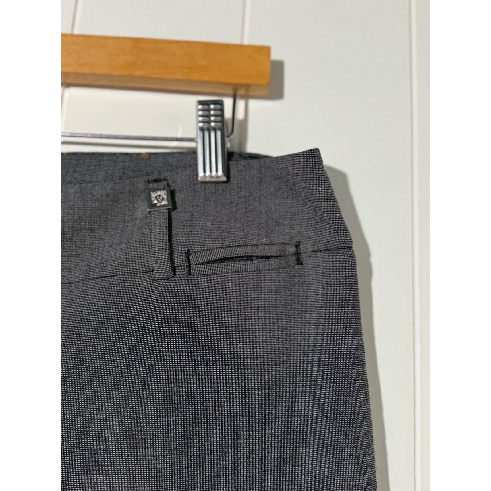 Anne Klein Anne Klein · Size 8 · Bootcut Trousers · Stretch Gray Size 30" / US 8 / IT 44 - 4 Thumbnail