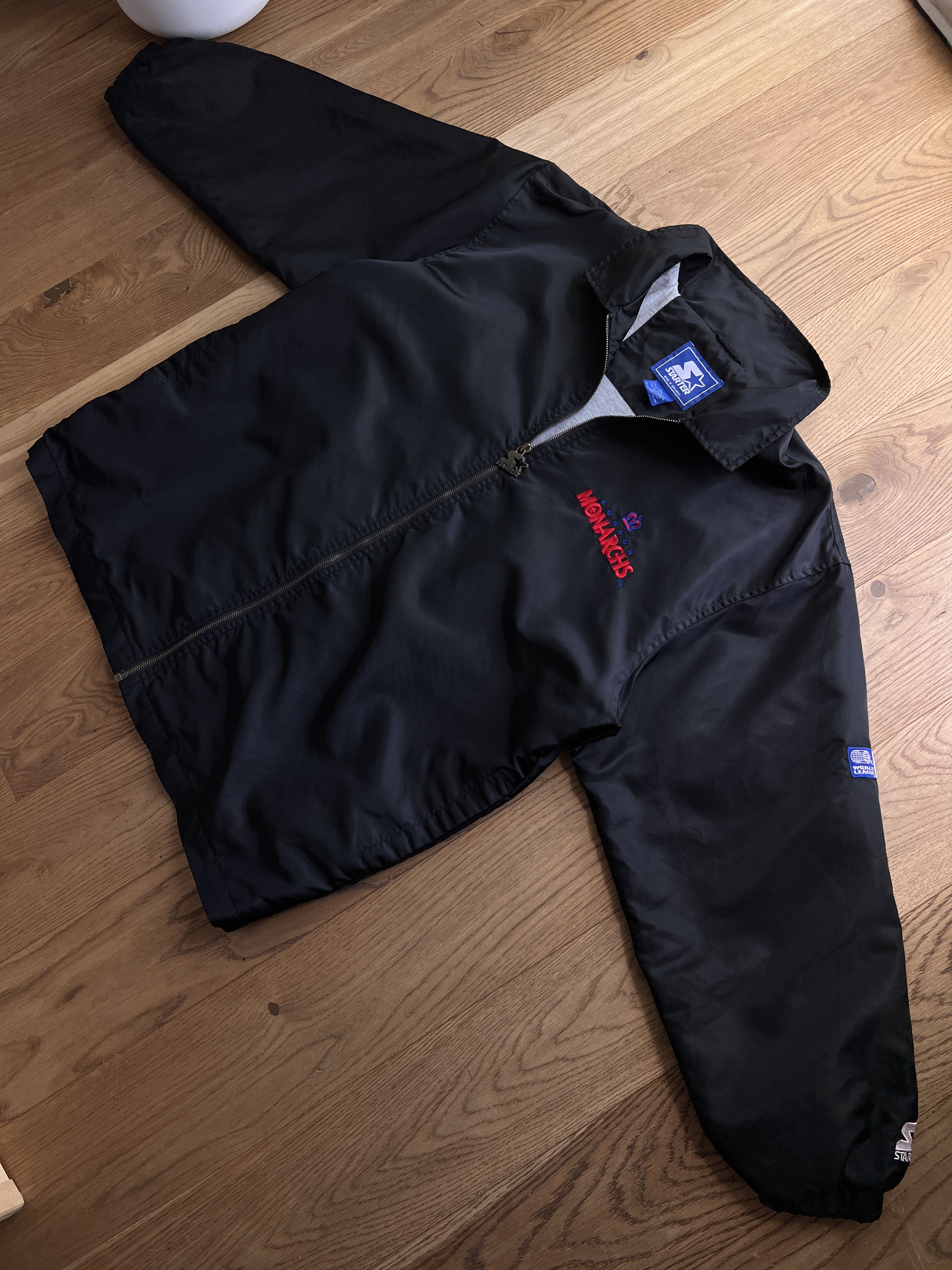 Starter Archive 1995 Starter Monarchs London vintage jacket NFL rare Size US L / EU 52-54 / 3 - 6 Thumbnail
