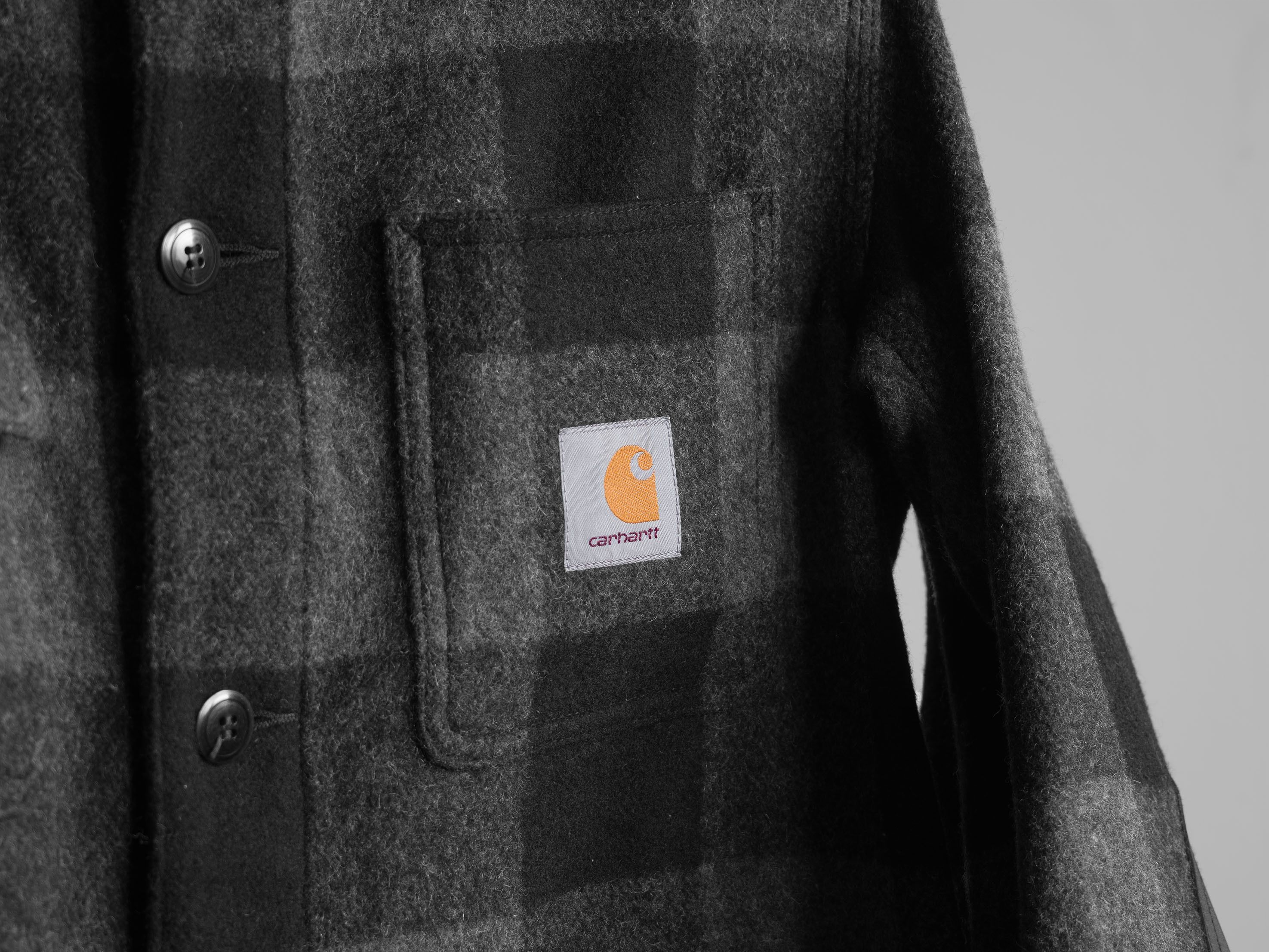 Carhartt × Junya Watanabe AW2017 eYe JUNYA WATANABE MAN x CARHARTT WOOL JACKET Size US L / EU 52-54 / 3 - 6 Thumbnail