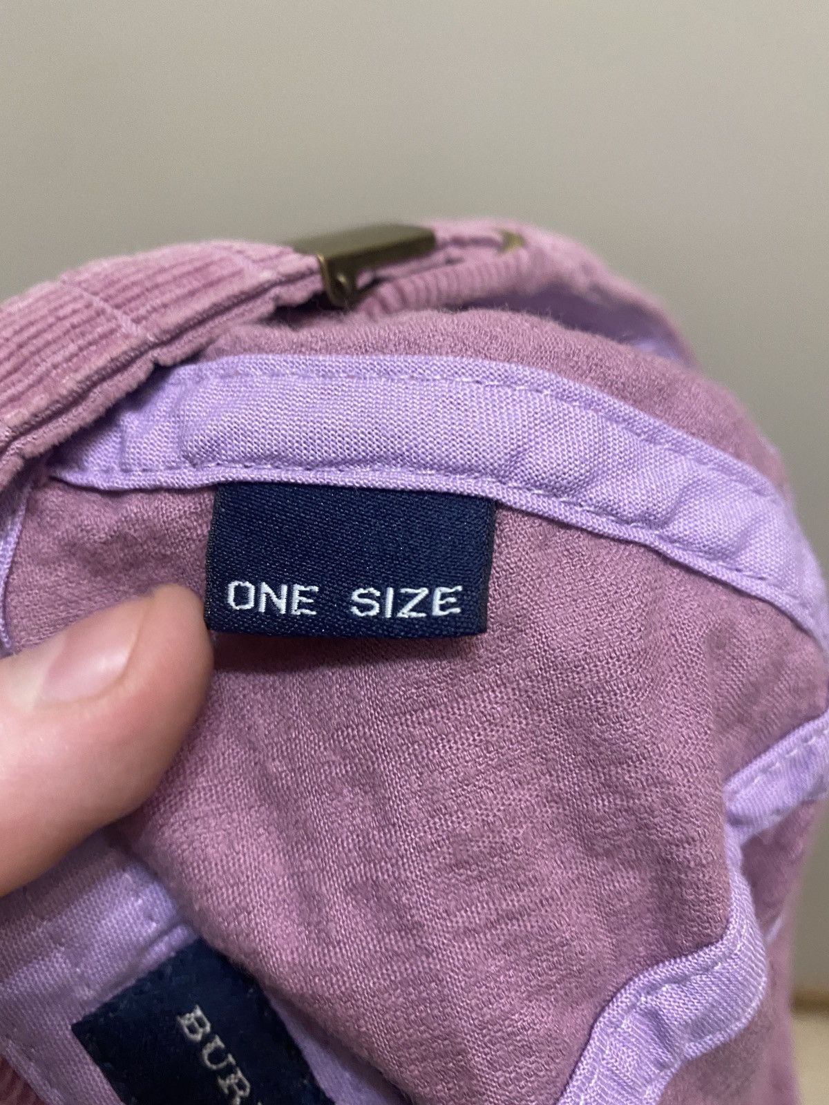Burberry × Vintage Ultra rare burberry corduroy unisex cap Size ONE SIZE - 3 Thumbnail
