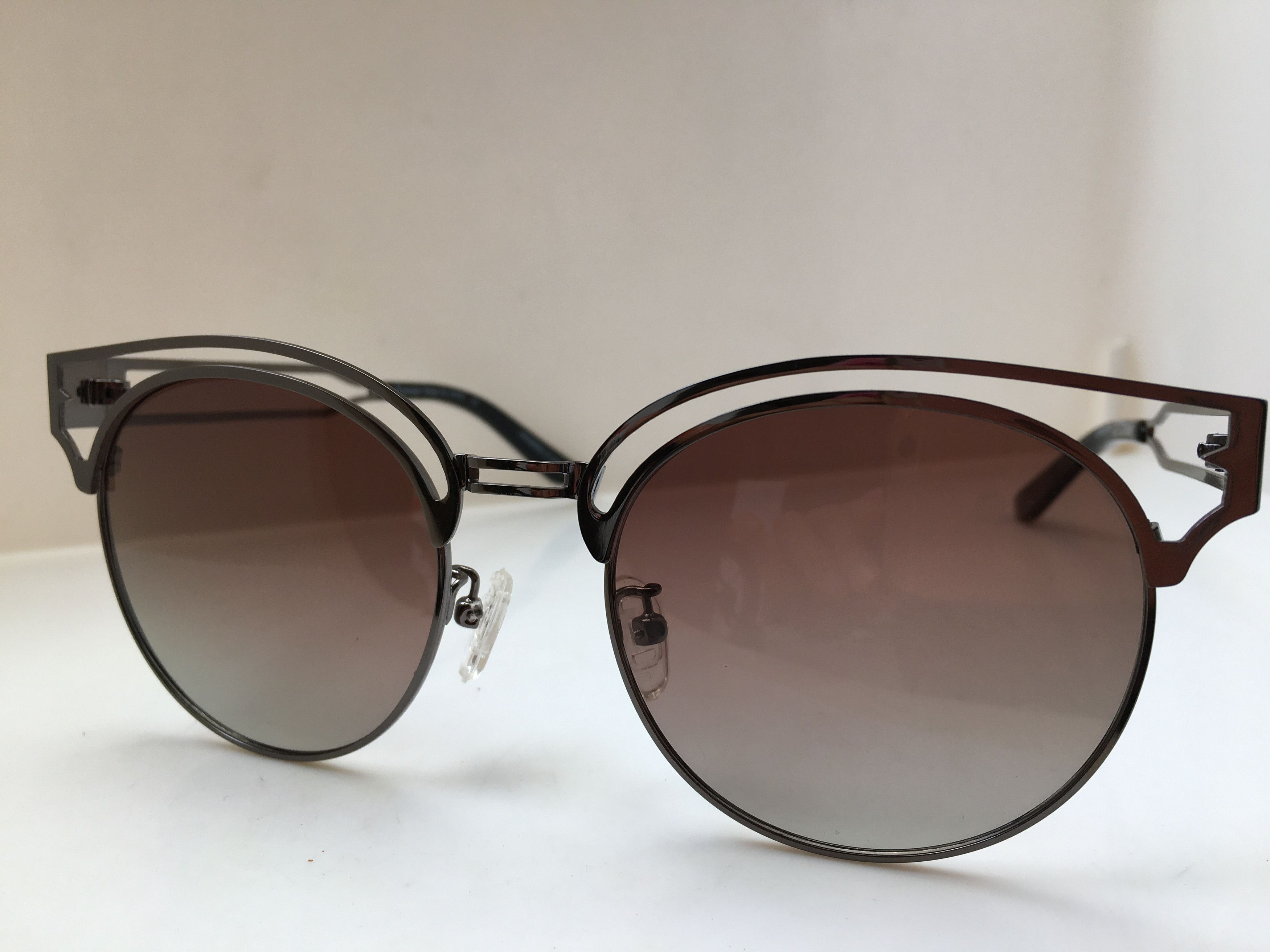 Other Evelyn Silver Grey Round Sunglasses Frame HOLLYWOOD Size ONE SIZE - 3 Thumbnail
