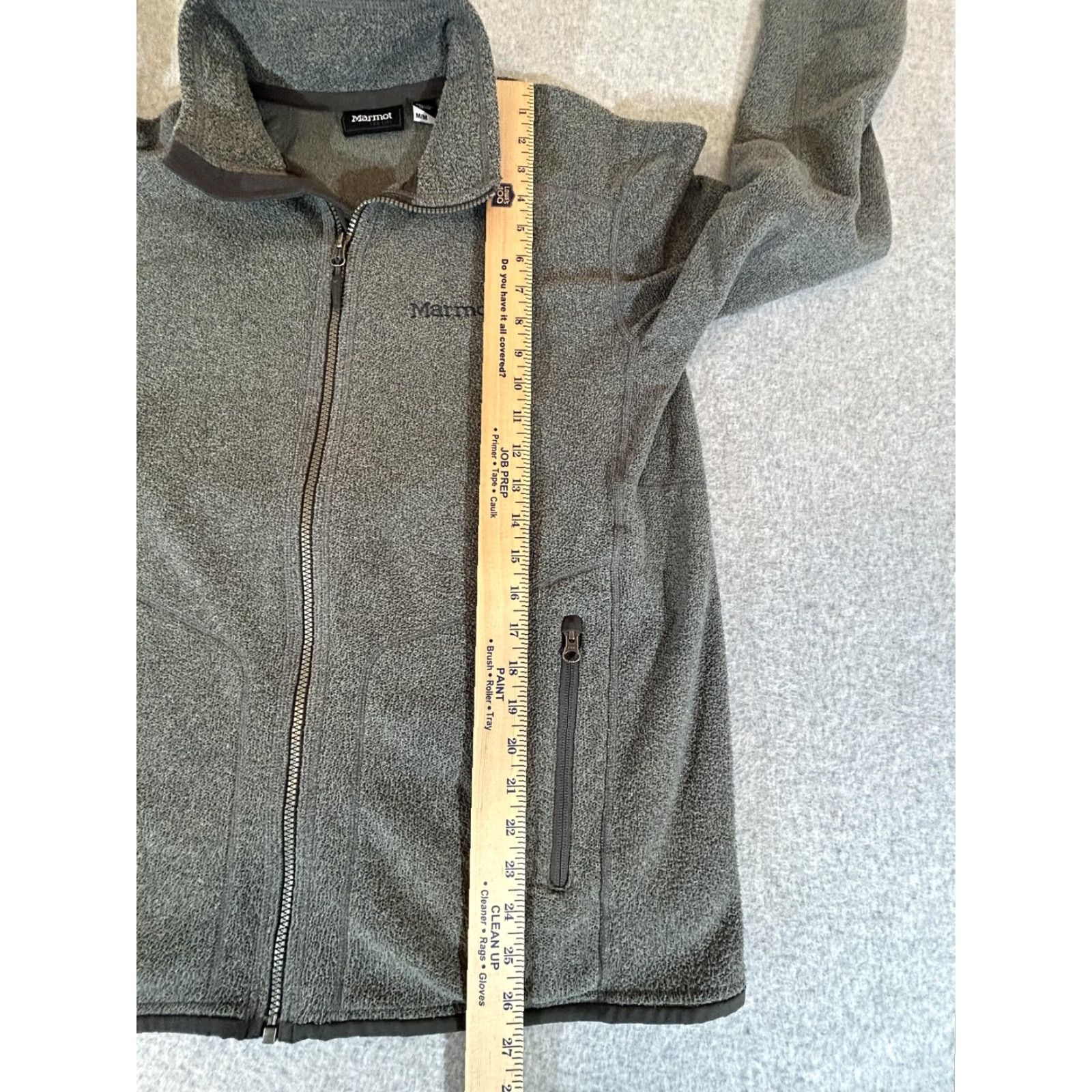 Marmot Marmot Jacket Mens Medium Gray Full Zip Fleece Thermal Hiking Outdoor Trail Size US M / EU 48-50 / 2 - 7 Thumbnail