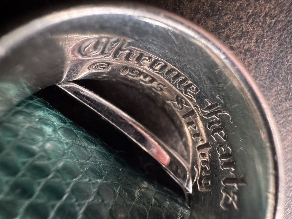 Chrome Hearts Chrome Hearts 1995 dog with lightening bolt ring Size ONE SIZE - 5 Thumbnail