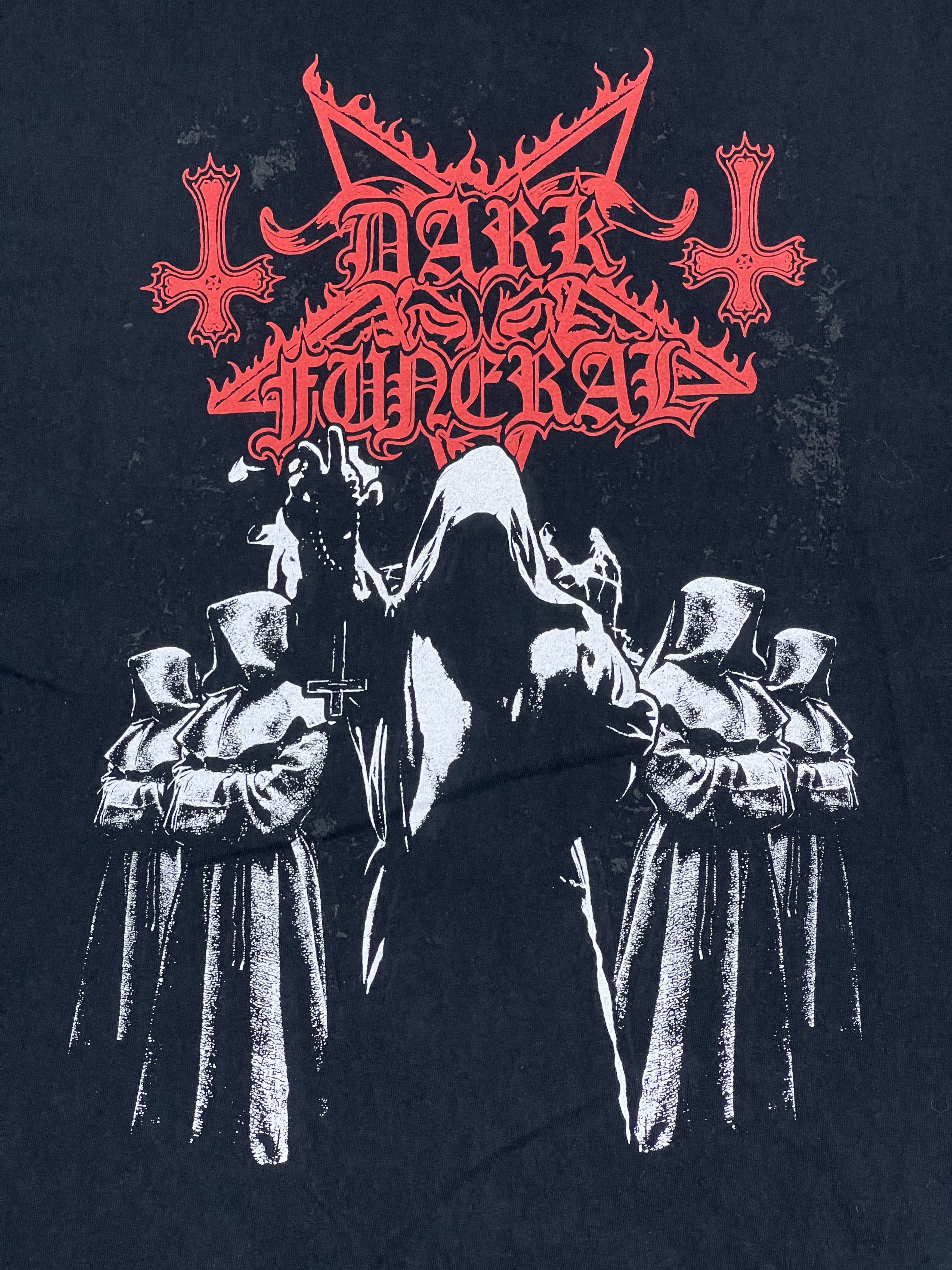 Band Tees Dark Funeral Swedish Black Metal Band Tee (L) GTMD428 Size US L / EU 52-54 / 3 - 2 Thumbnail