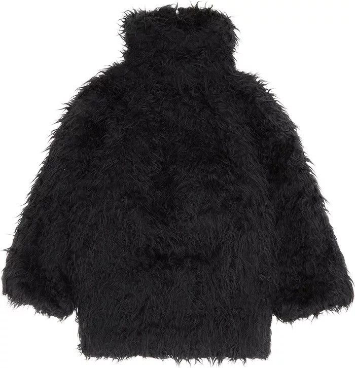 Balenciaga 🔥$3.4K VALUE🔥Faux Fur Swing Cocoon Coat Size US M / EU 48-50 / 2 - 3 Thumbnail