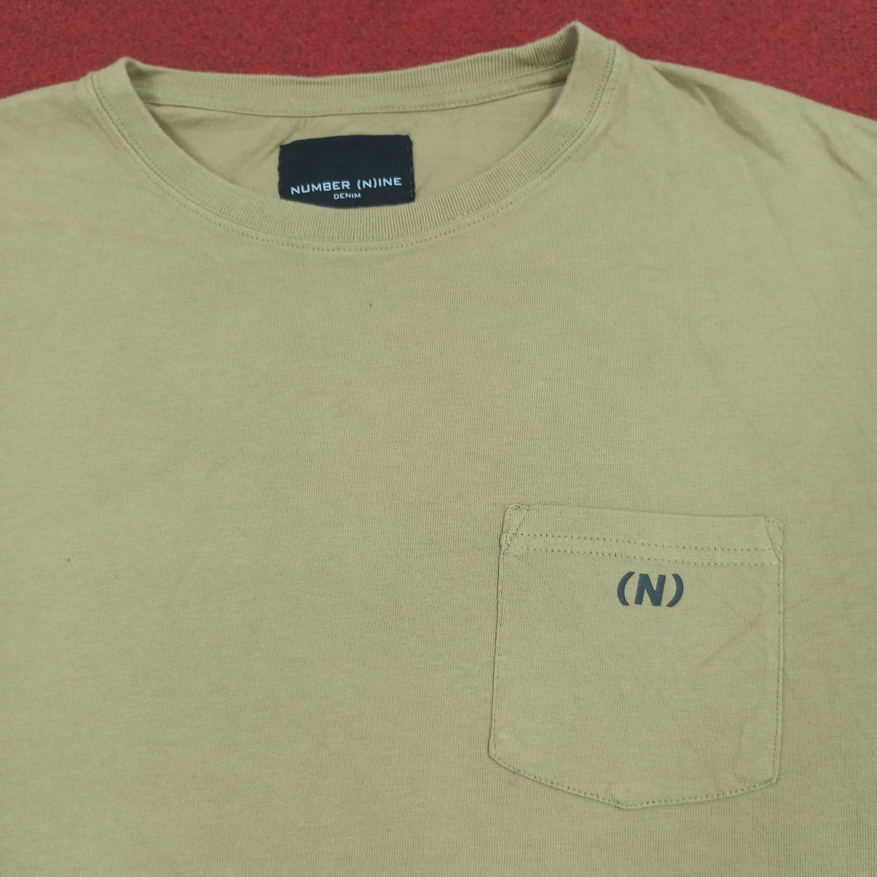Japanese Brand × Number (N)ine × Vintage Number Nine Japanese Brand Spellout Designer Tshirt Size US L / EU 52-54 / 3 - 4 Thumbnail