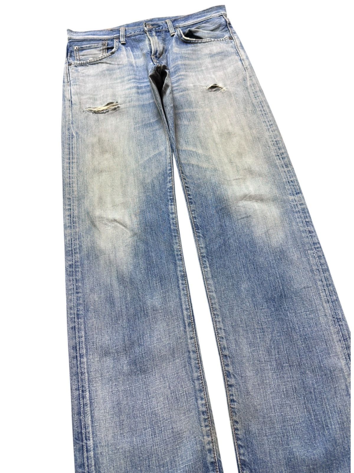 Edwin Vintage Edwin 503 Rebel Vintage Faded Distressed Denim Size US 32 / EU 48 - 3 Thumbnail