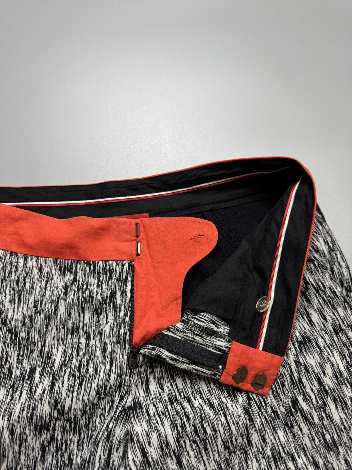 Vivienne Tam Vivienne Tam - 2 Color Pattern Slim Pants Size 30" / US 8 / IT 44 - 8 Thumbnail