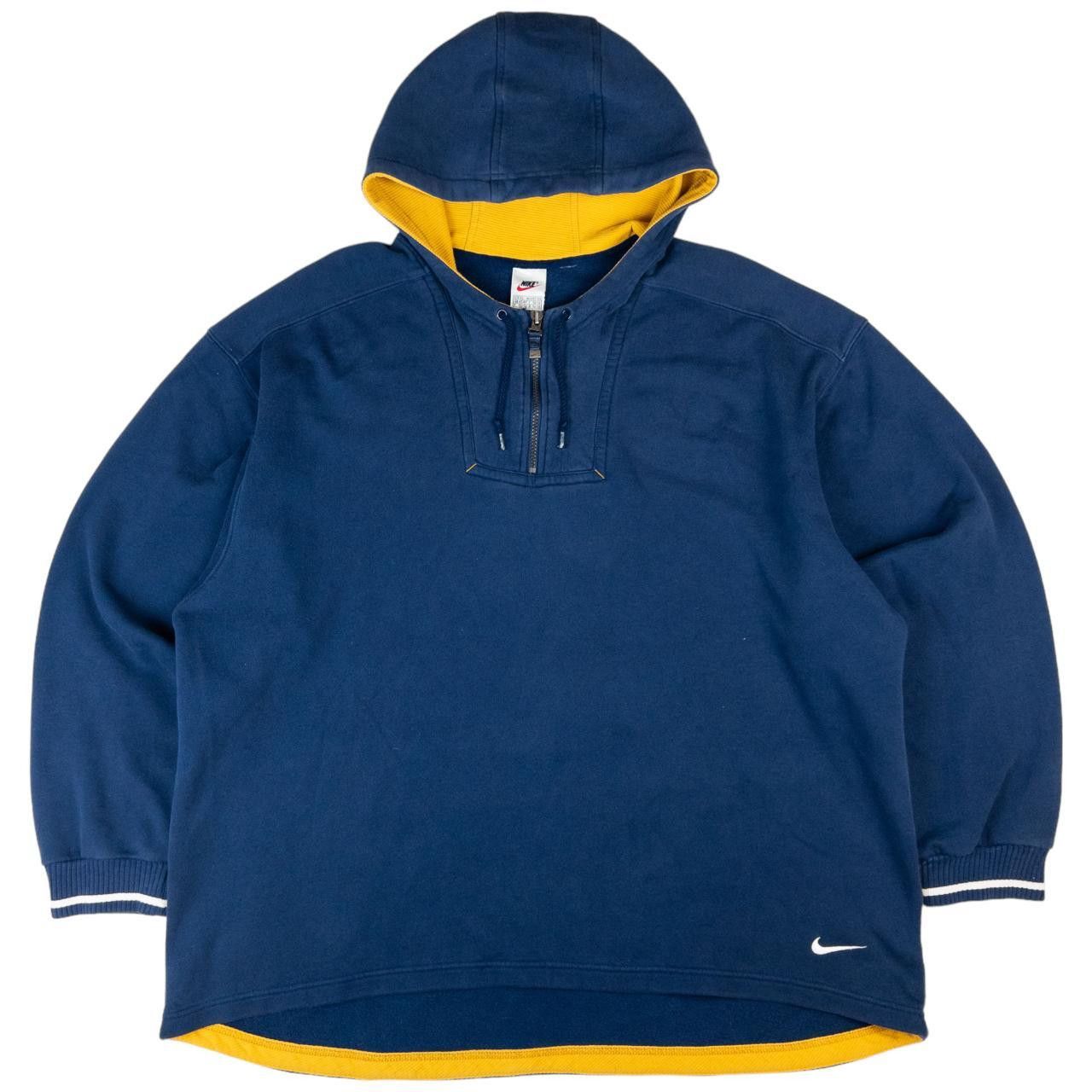 Nike Vintage Nike Q Zip Hoodie Size XXL Size US XXL / EU 58 / 5 - 1 Thumbnail