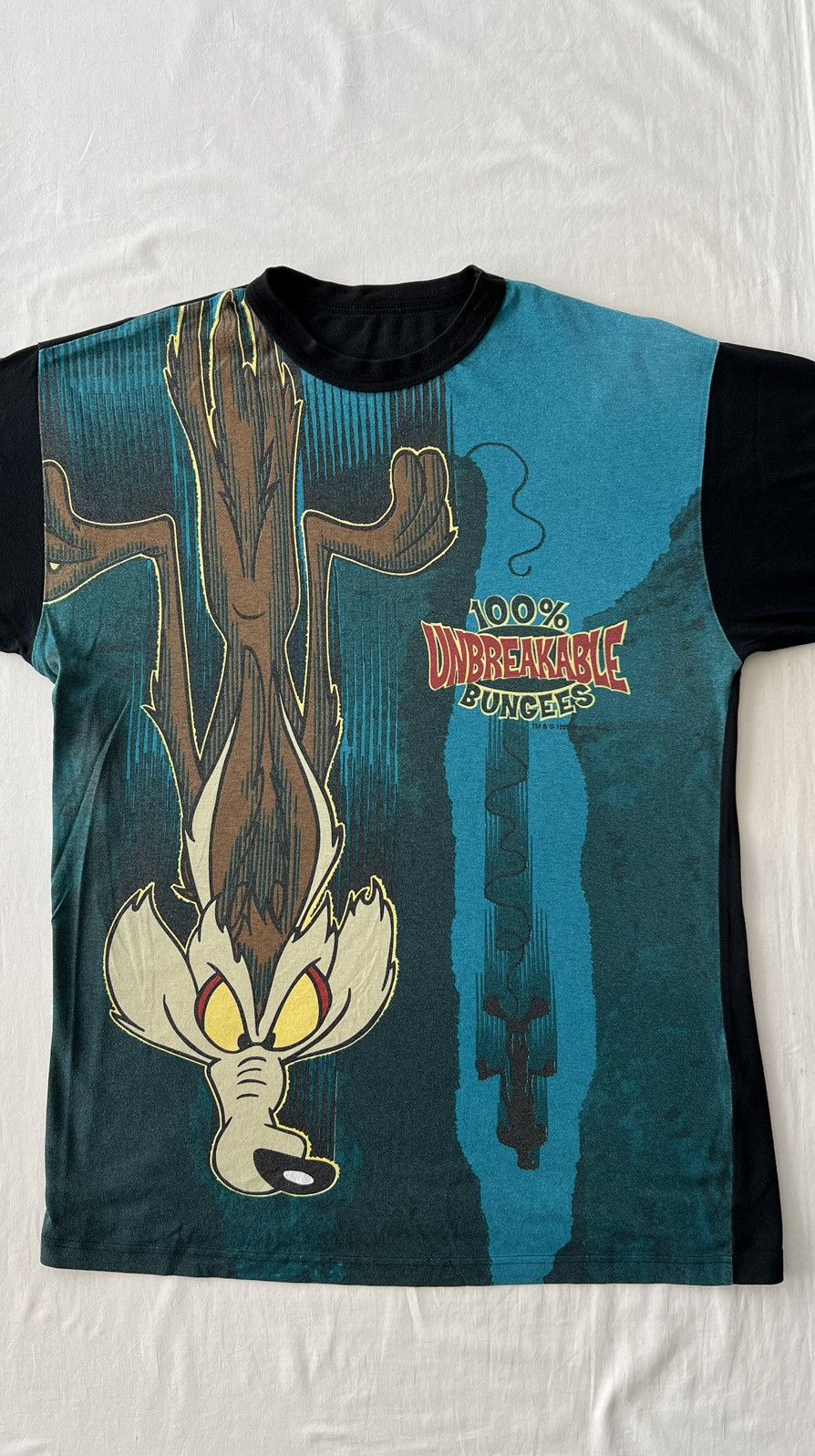 Cartoon Network Vintage 1999 Wile E. Coyote Cartoon Looney Tunes T-shirt Size US L / EU 52-54 / 3 - 3 Thumbnail