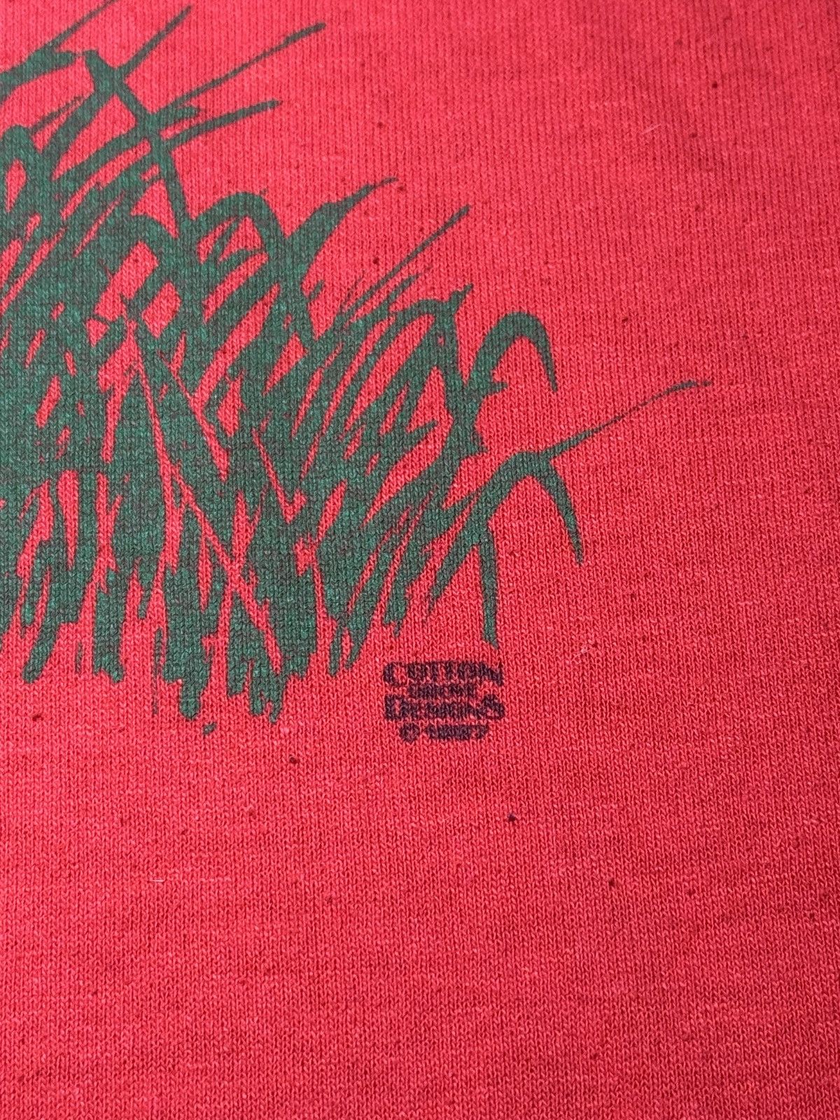 Jerzees Cow Sleep Shirt Nightgown XL Vintage 80s 90s Large Pajama Size L / US 10 / IT 46 - 4 Thumbnail