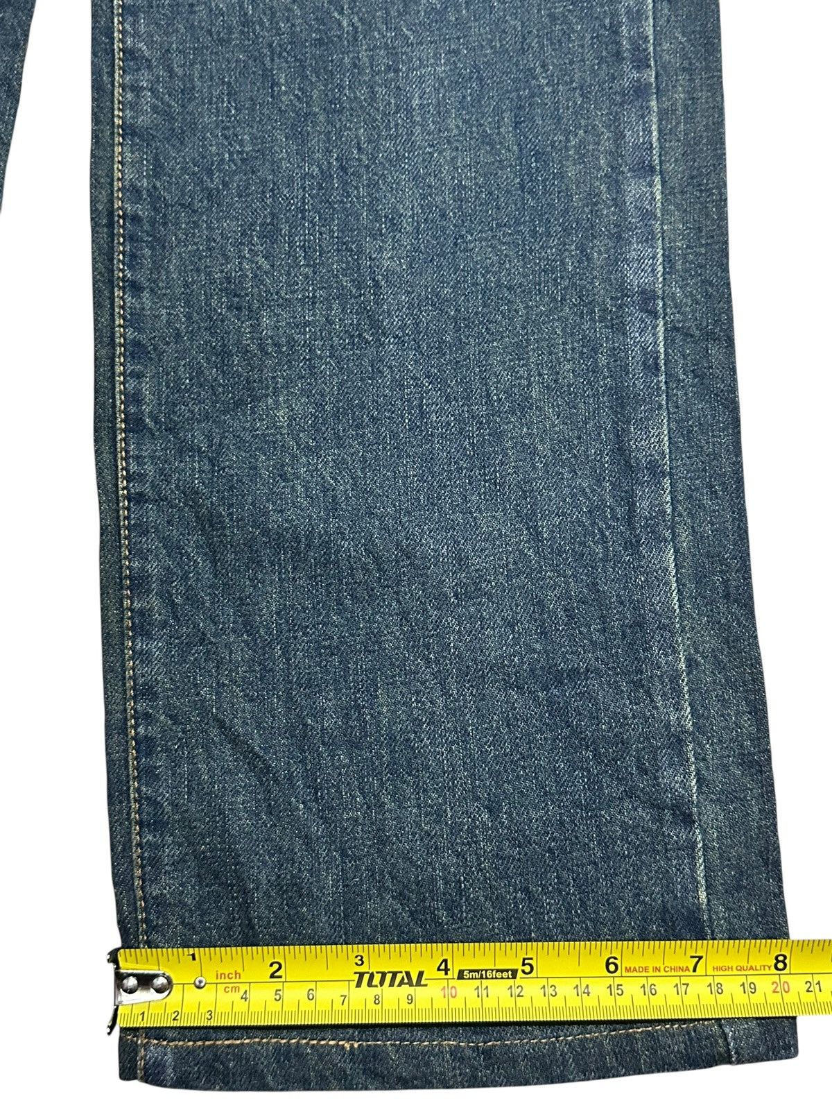 Big John Big John Vintage Straight Loose Style With Mudwash Size US 29 - 15 Thumbnail