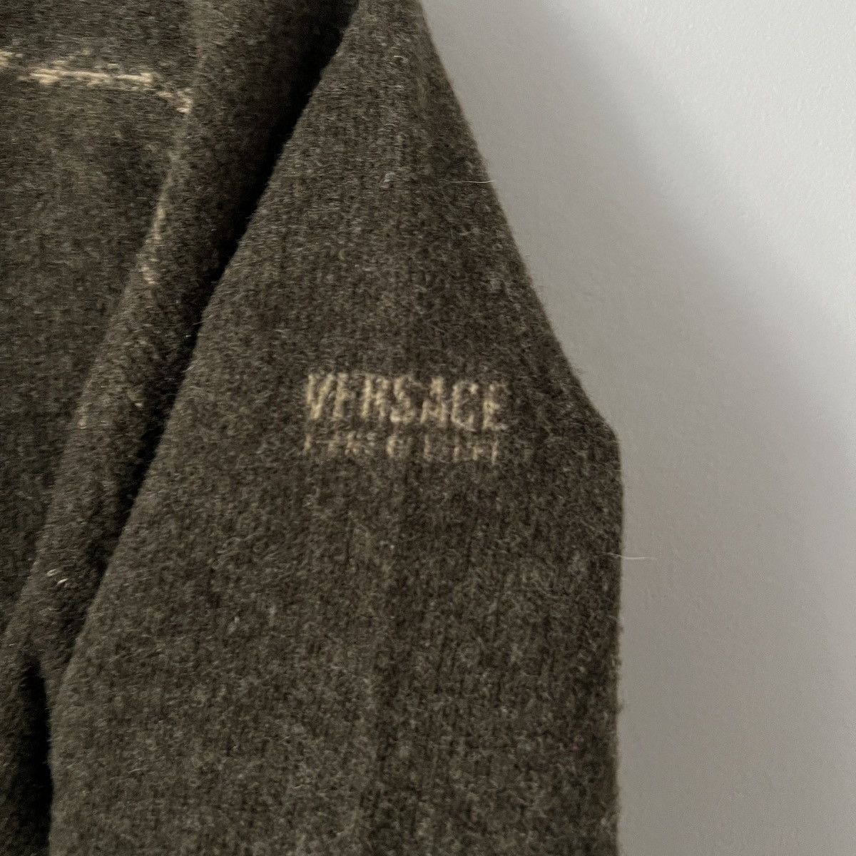 Versace Jeans Couture Versace Jeans Couture Wool 1/4 zip Mens Size US L / EU 52-54 / 3 - 2 Thumbnail