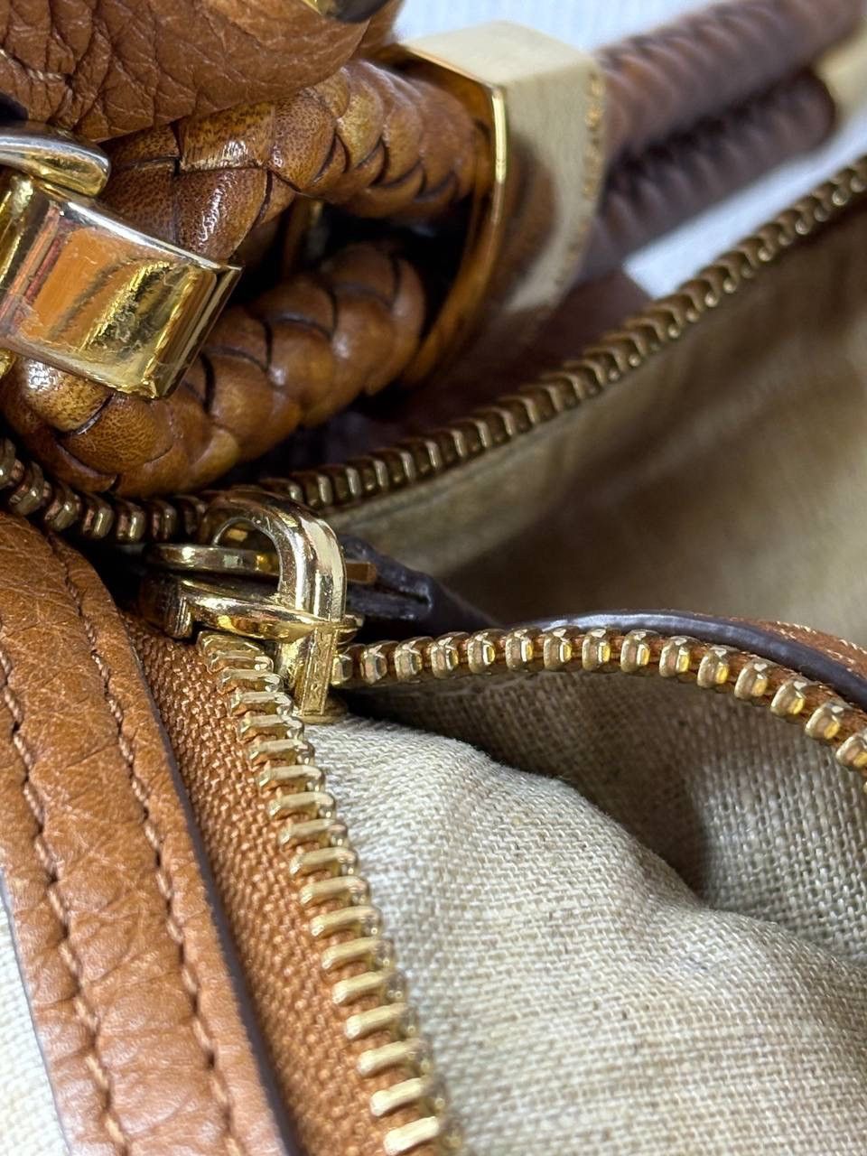 Michael Kors Michael Kors collection leather braided shoulder bag Size ONE SIZE - 9 Thumbnail