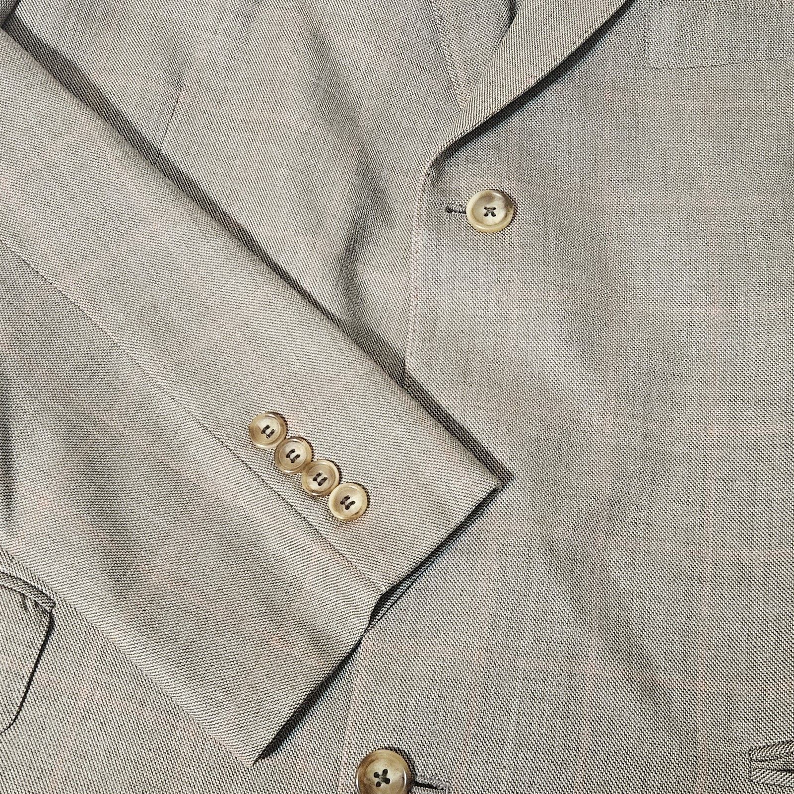 Brooks Brothers Brooks Brothers Regent wool silk linen blazer jacket 46 Size US S / EU 44-46 / 1 - 3 Thumbnail