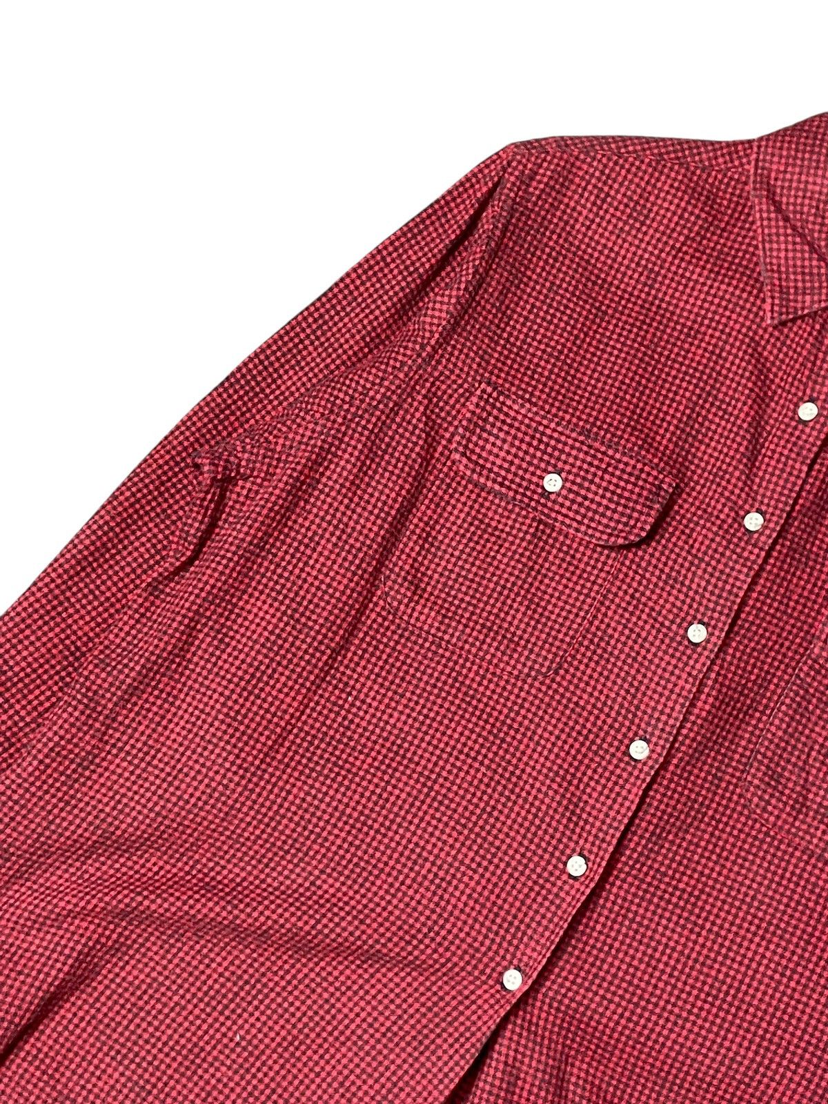 Japanese Brand × L.L. Bean × Vintage L.L Bean Brand Checked Button Up Shirt (69) Size L / US 10 / IT 46 - 6 Thumbnail