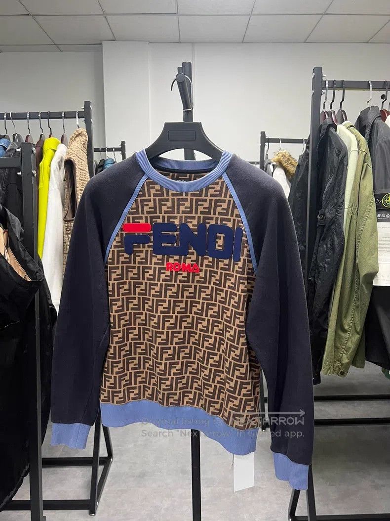 Fendi Full Print Sweatshirt