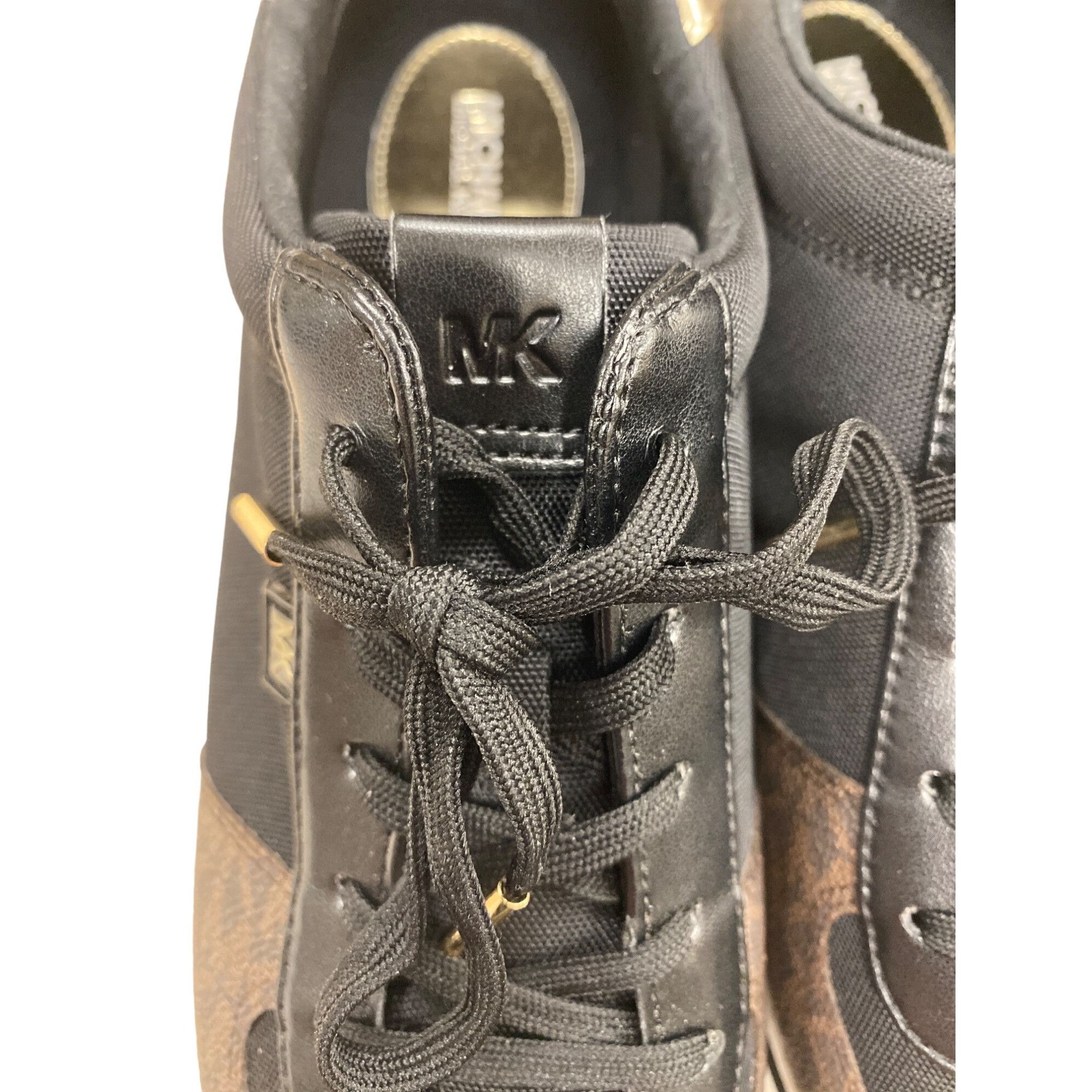 Michael Kors Michael Kors women designer sneakers brown black 10M SKU 129 Size US 10 / IT 40 - 7 Thumbnail