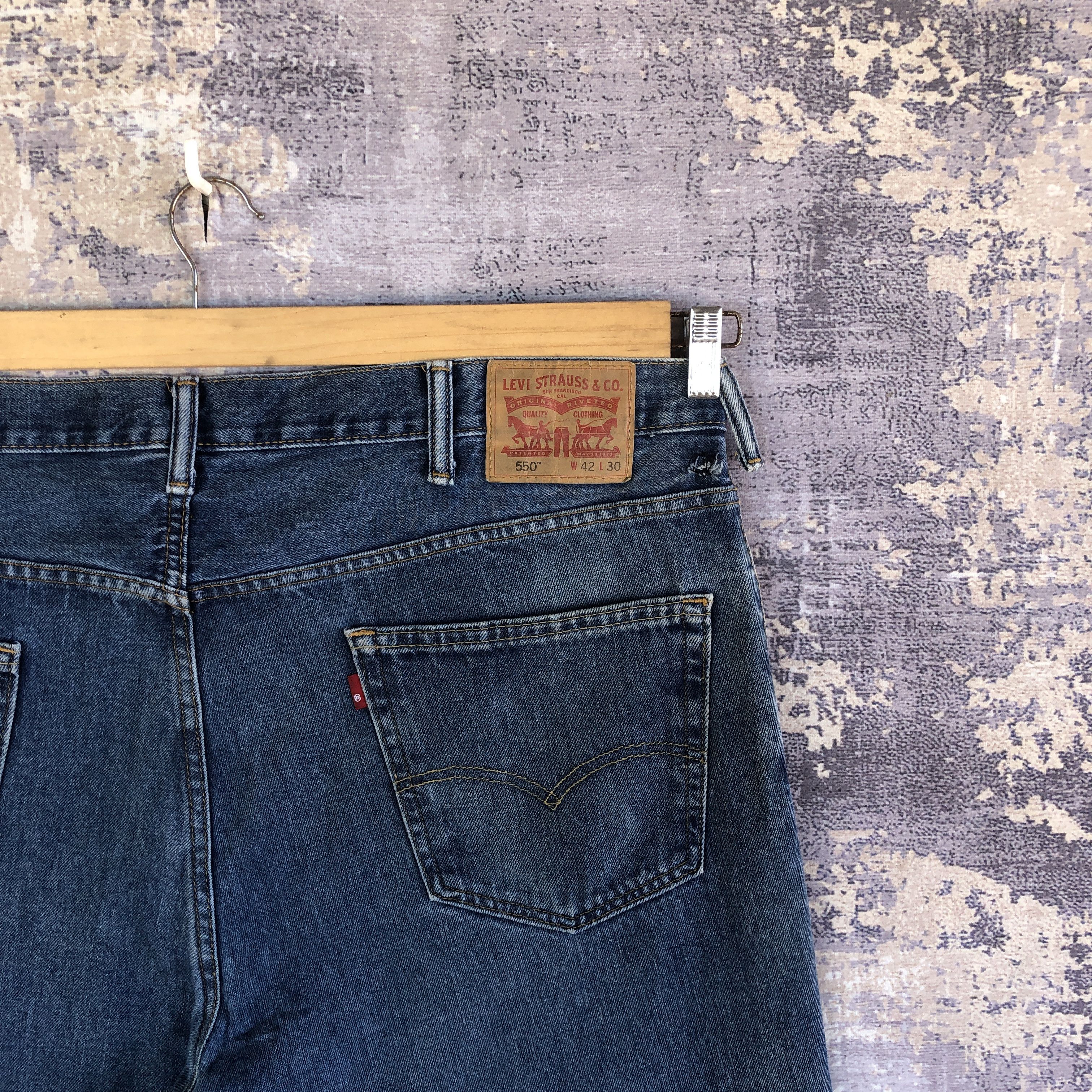 Levi's Vintage Levis 560 Baggy Jeans Dirty Levi's Light Wash Denim Size US 44 / EU 60 - 5 Thumbnail