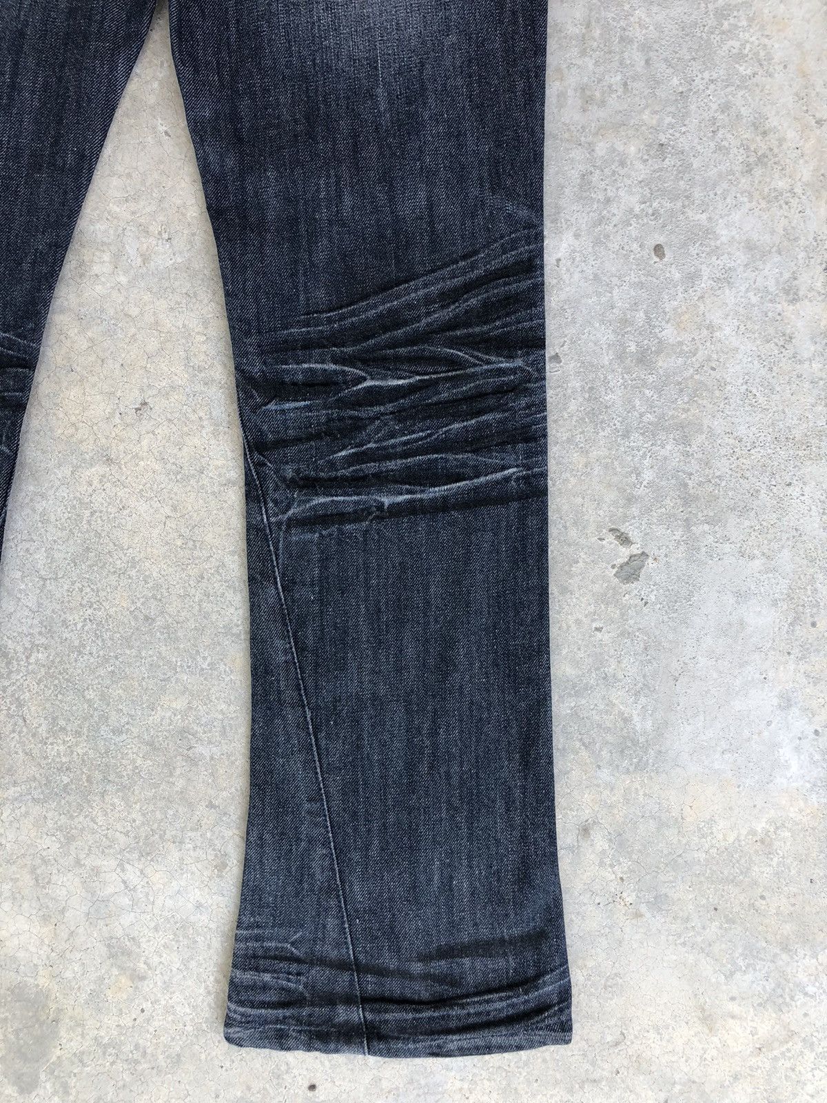 Y2k Blacklabel Sho Flared Jeans Distressed Jeans