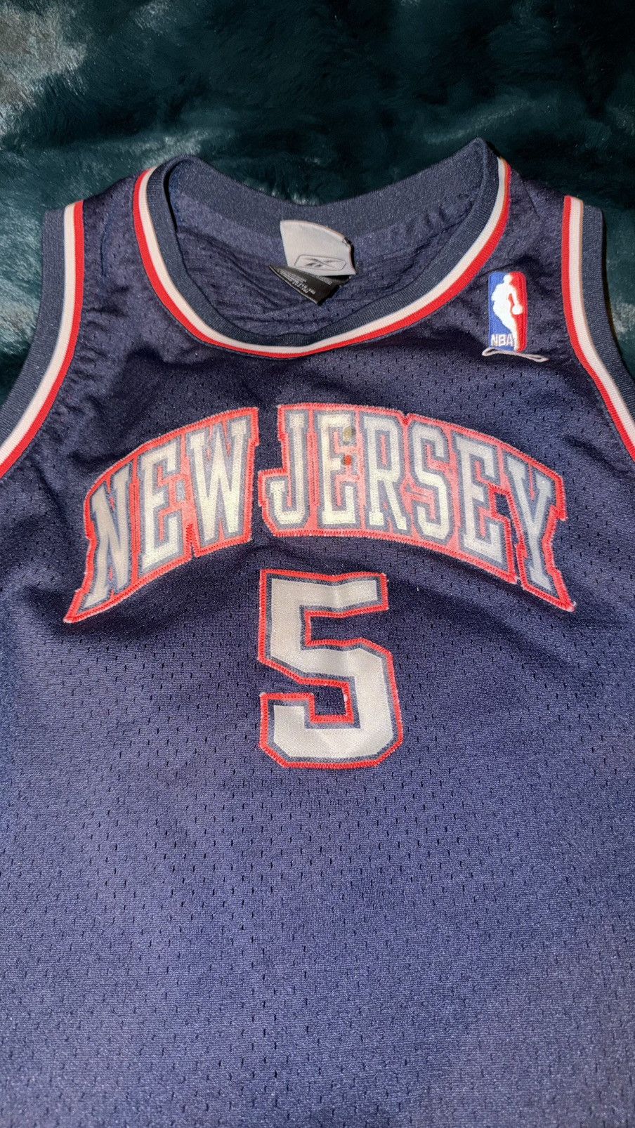 Reebok New Jersey Nets Jason Kidd jersey Size US L / EU 52-54 / 3 - 1 Thumbnail