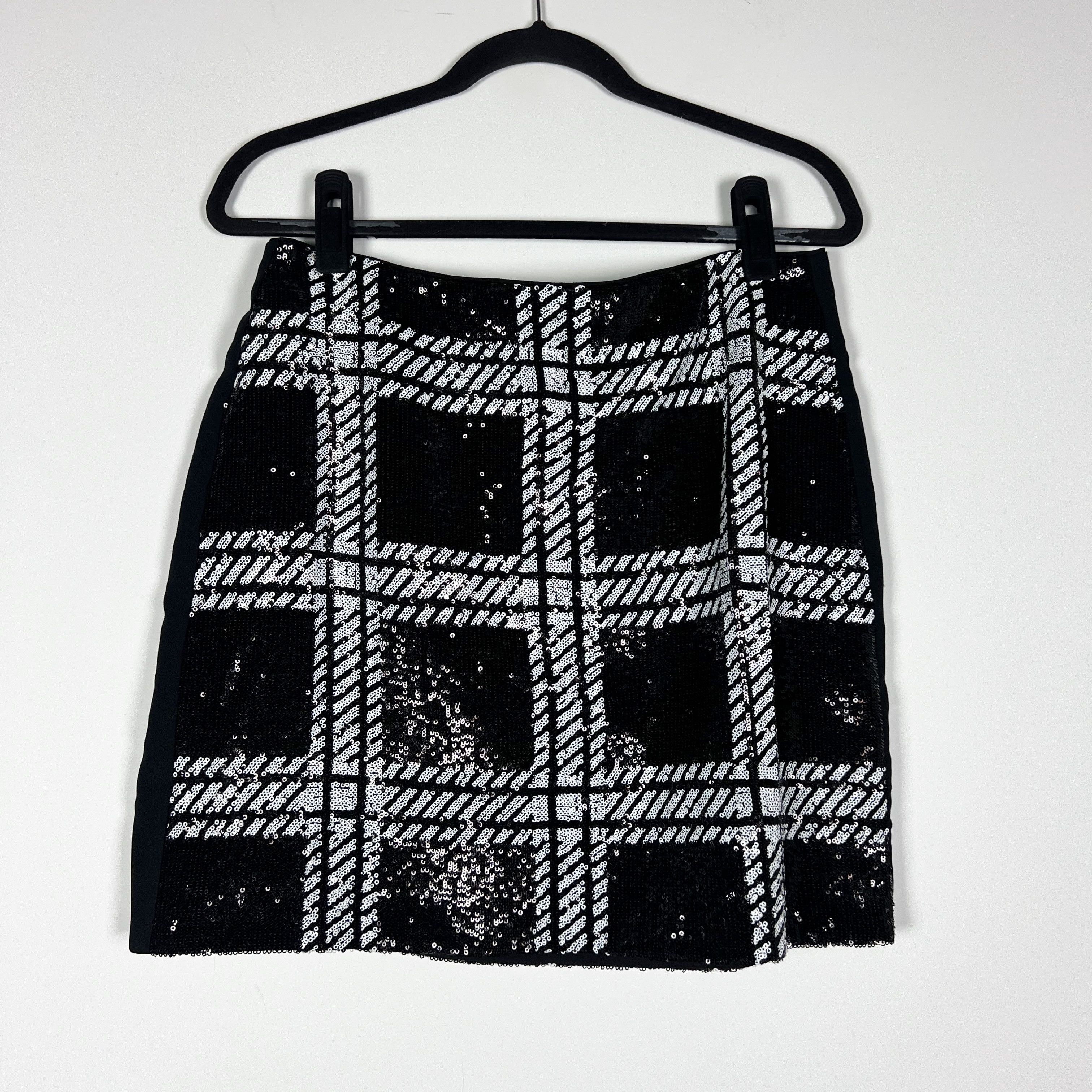 Ted Baker NEW Ted Baker Hoopss Check Sequin Embellished Size 32" / US 10 / IT 46 - 1 Thumbnail