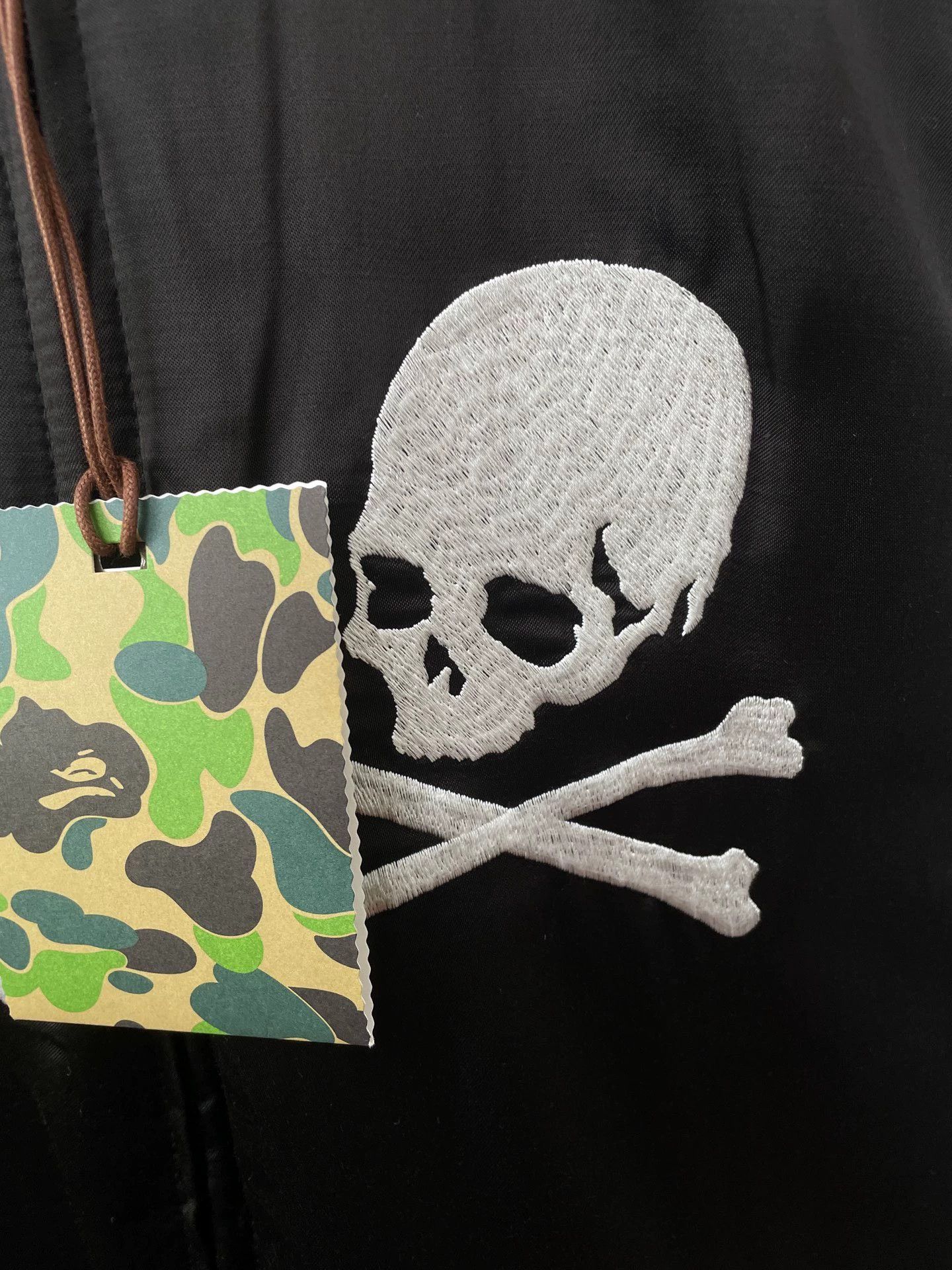 Mastermind Japan Mastermind Japan x BAPE Skull & Ape Head Jacket Black/White Size US L / EU 52-54 / 3 - 4 Thumbnail