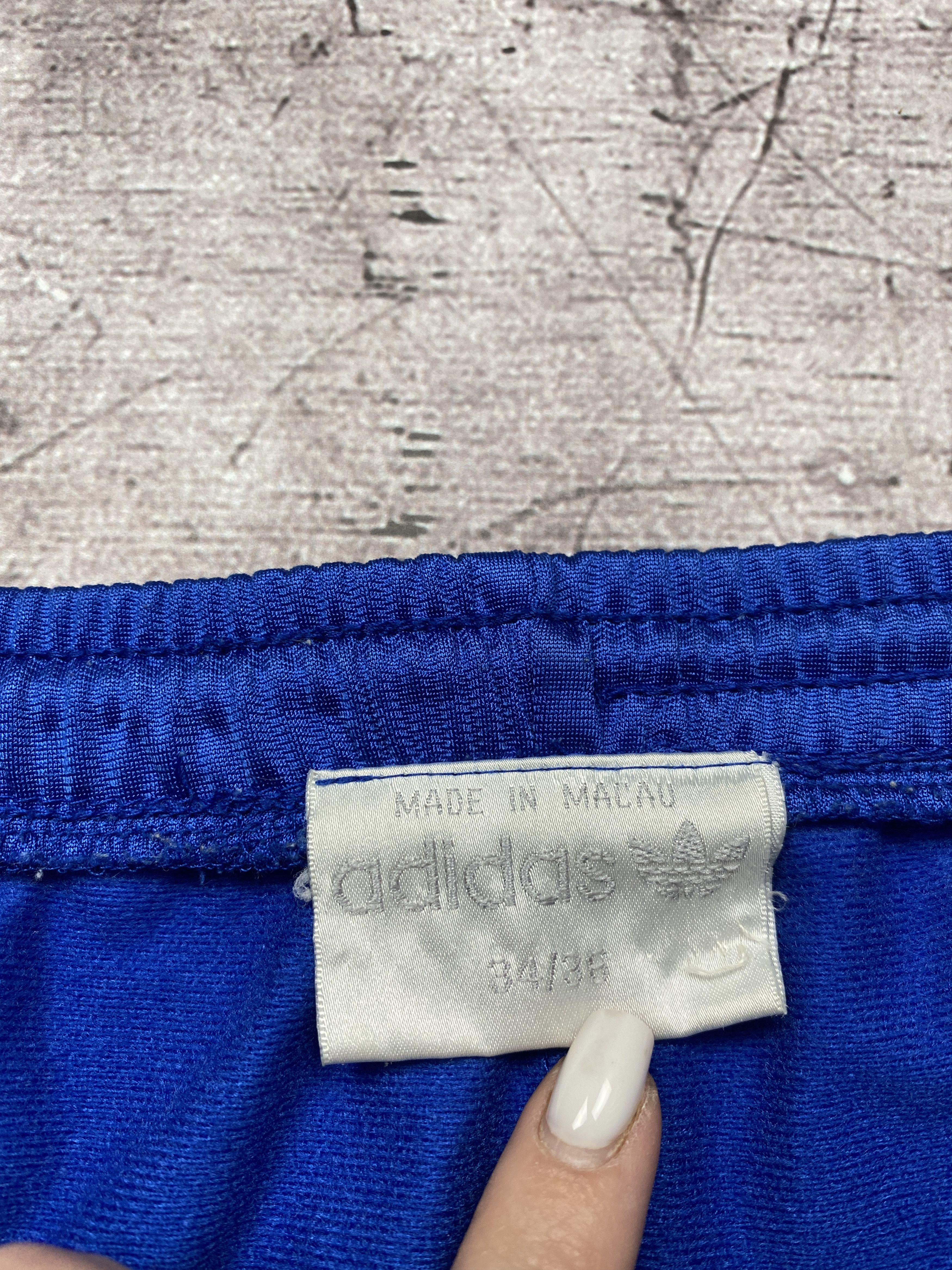 Adidas × Vintage Adidas 90s Vintage Mens Track Pants Size US 34 / EU 50 - 6 Thumbnail