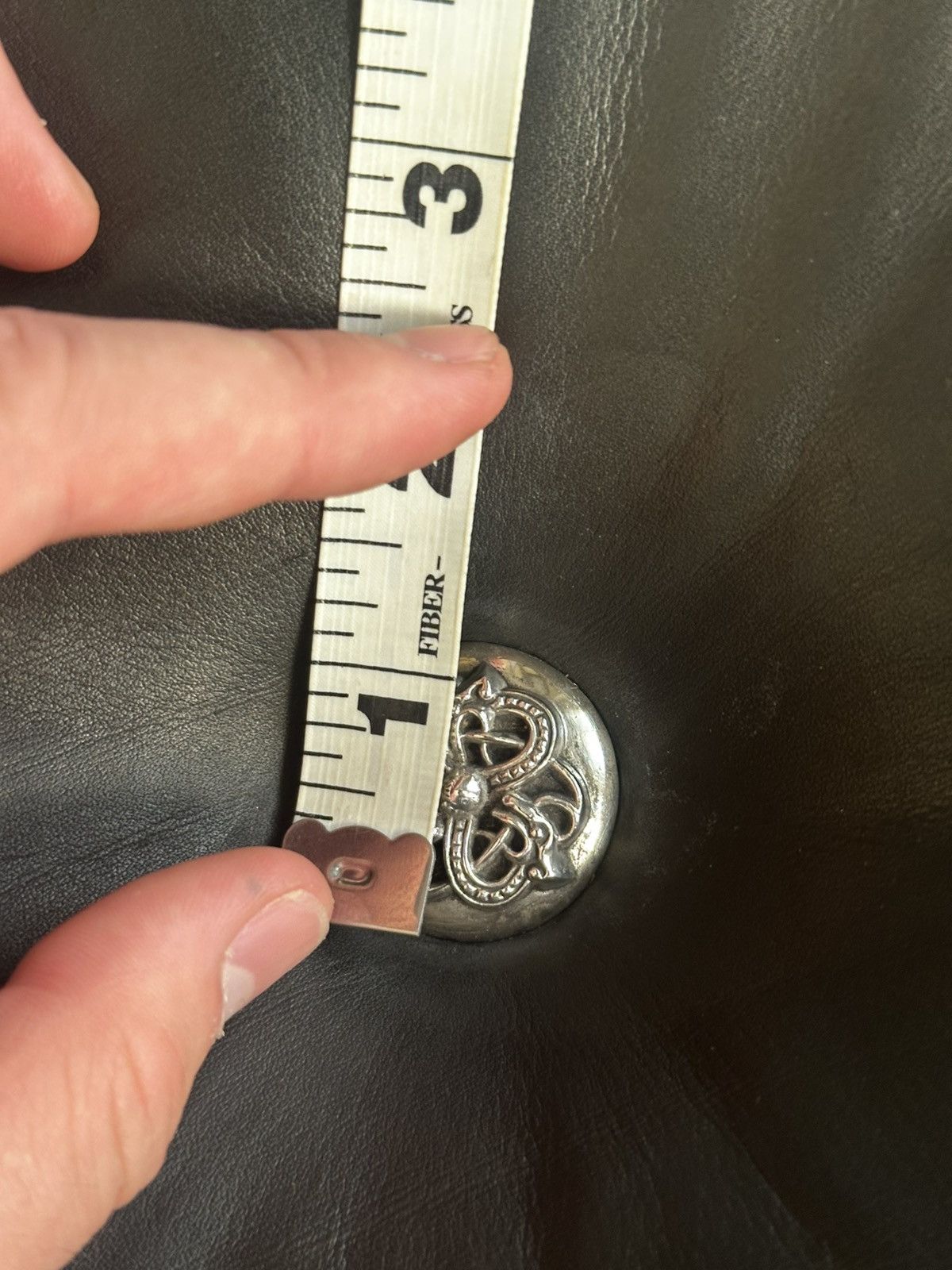 RARE 1/1 Chrome Hearts Black Leather Dog Bed / Ottoman