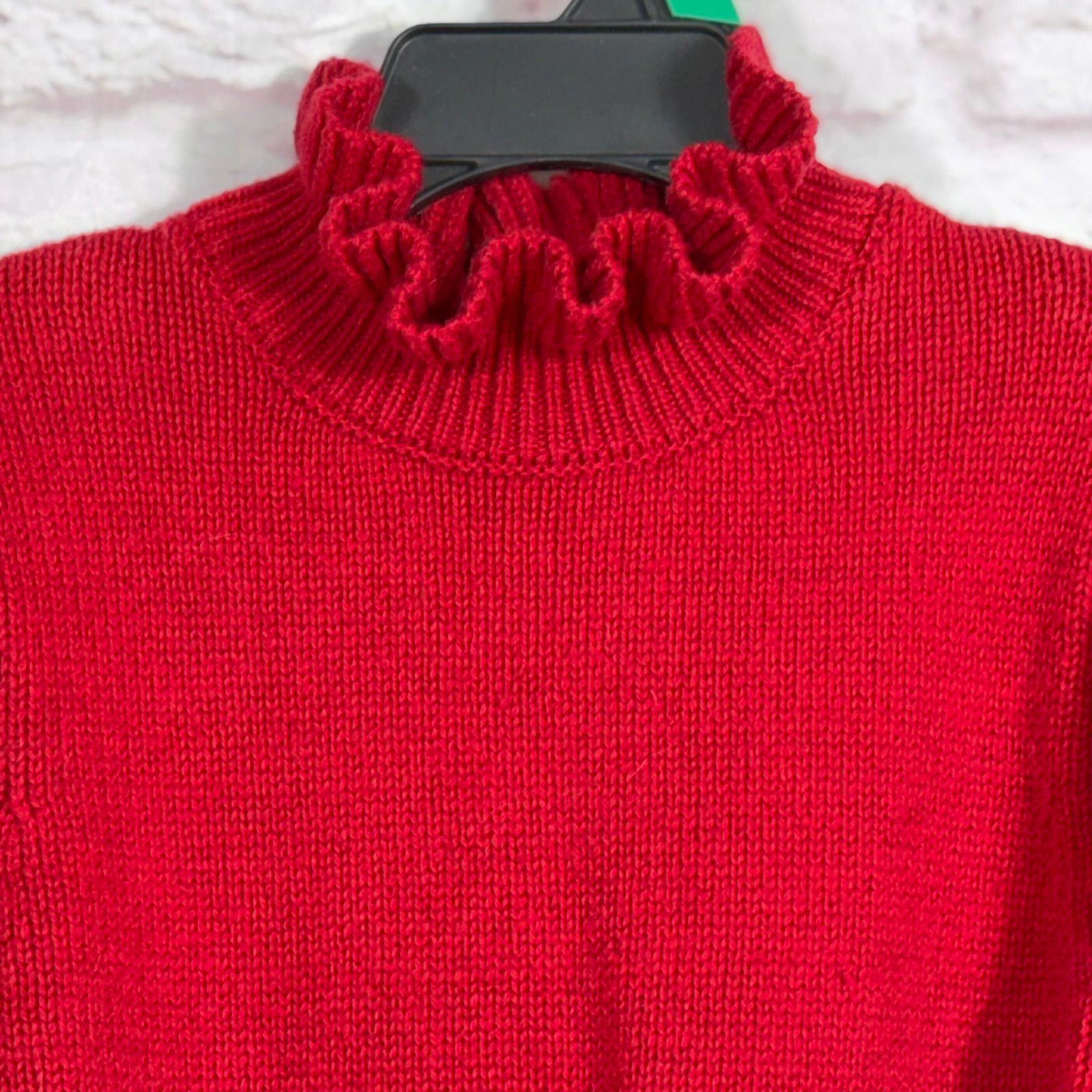 Other Janie & Jack Size 10 Red Sweater Dress Size ONE SIZE - 6 Thumbnail