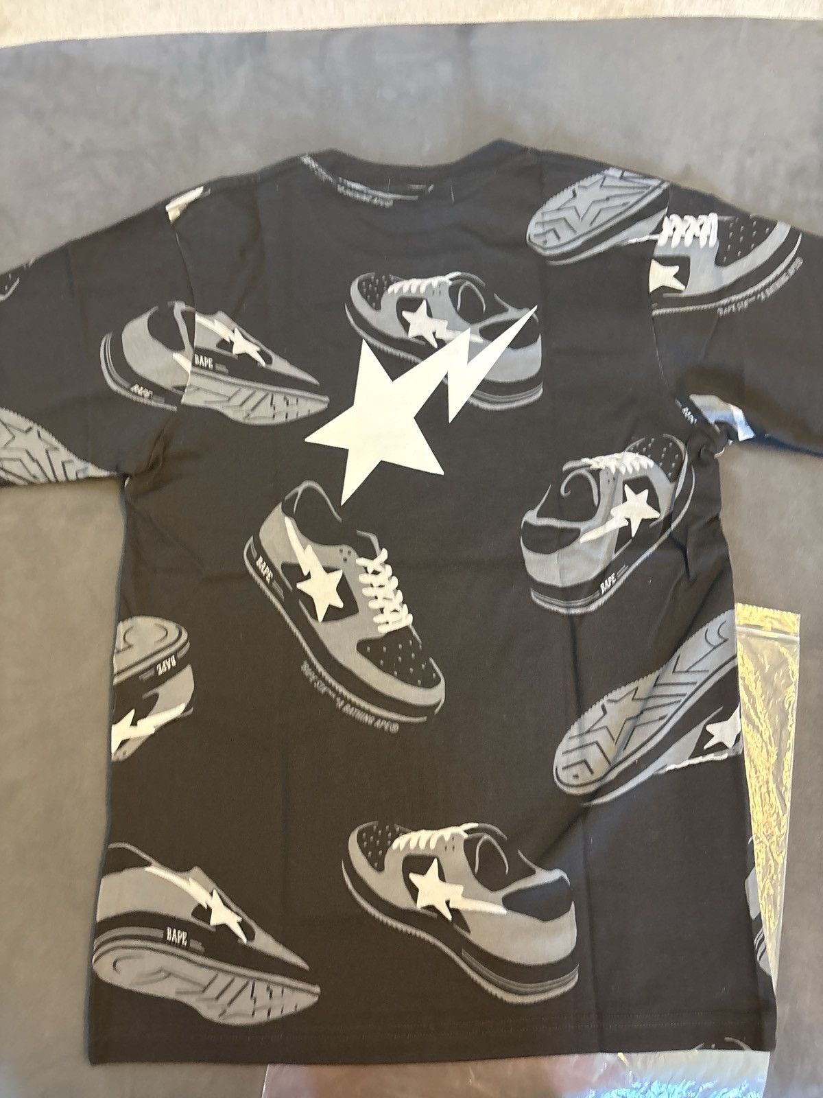 Bape Bape t-shirt bapesta Size US M / EU 48-50 / 2 - 4 Thumbnail