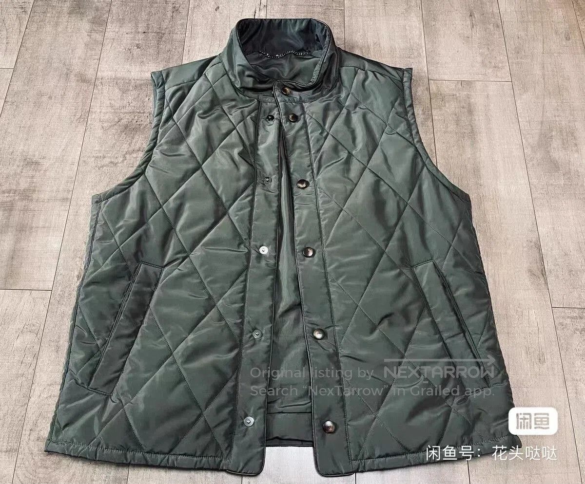 Canali Canali Latest Tech Fabric Vest. Size US M / EU 48-50 / 2 - 4 Thumbnail