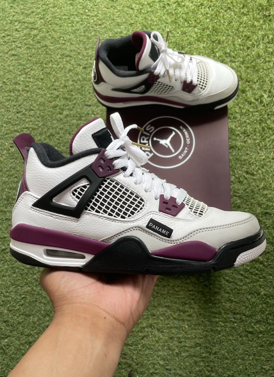 Jordan Brand × Nike Jordan Retro 4 Paris Saint Germain Size US 6.5 / IT 36.5 - 2 Thumbnail