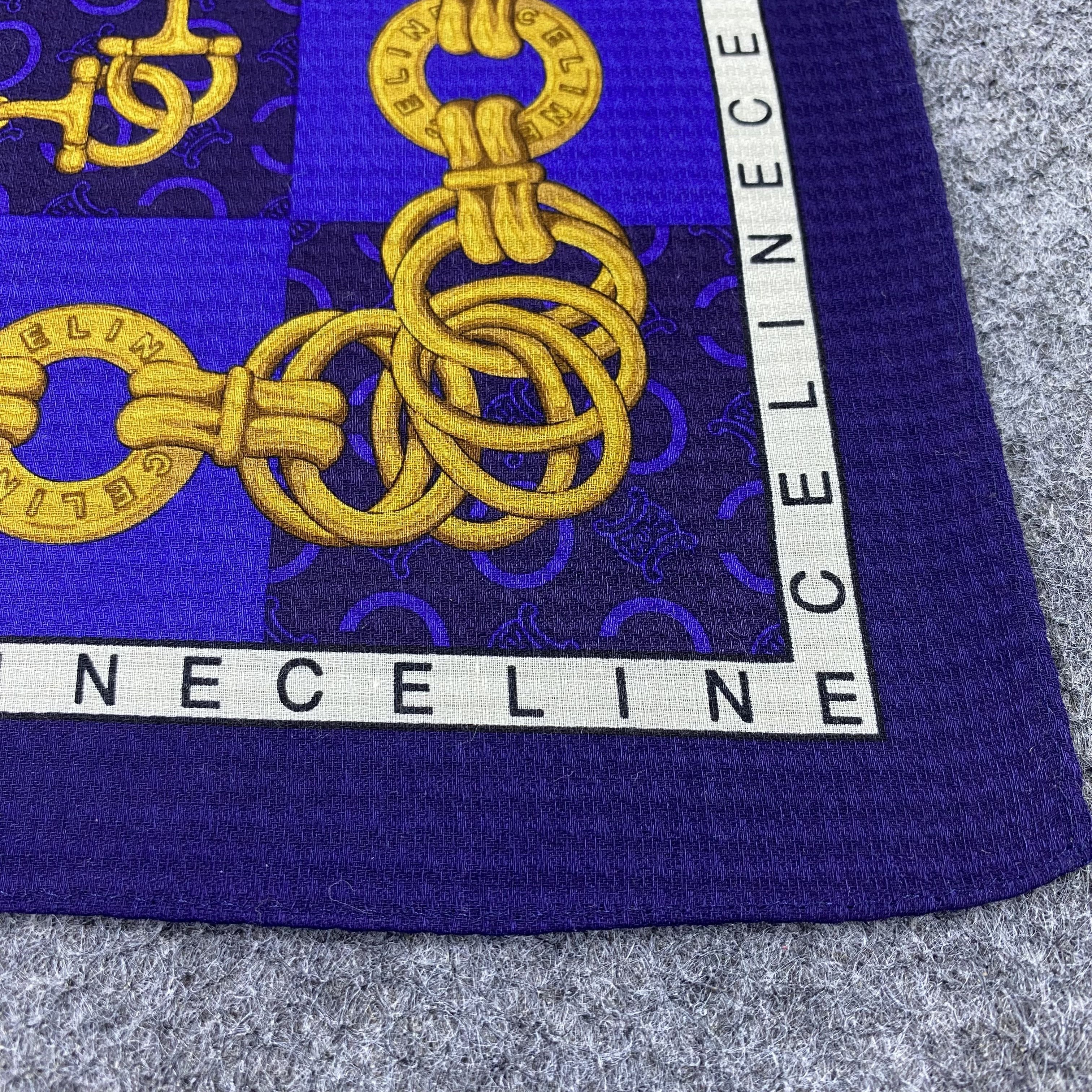 Celine Celine Handkerchief Neckerchief Bandana-B1786 Size ONE SIZE - 7 Thumbnail