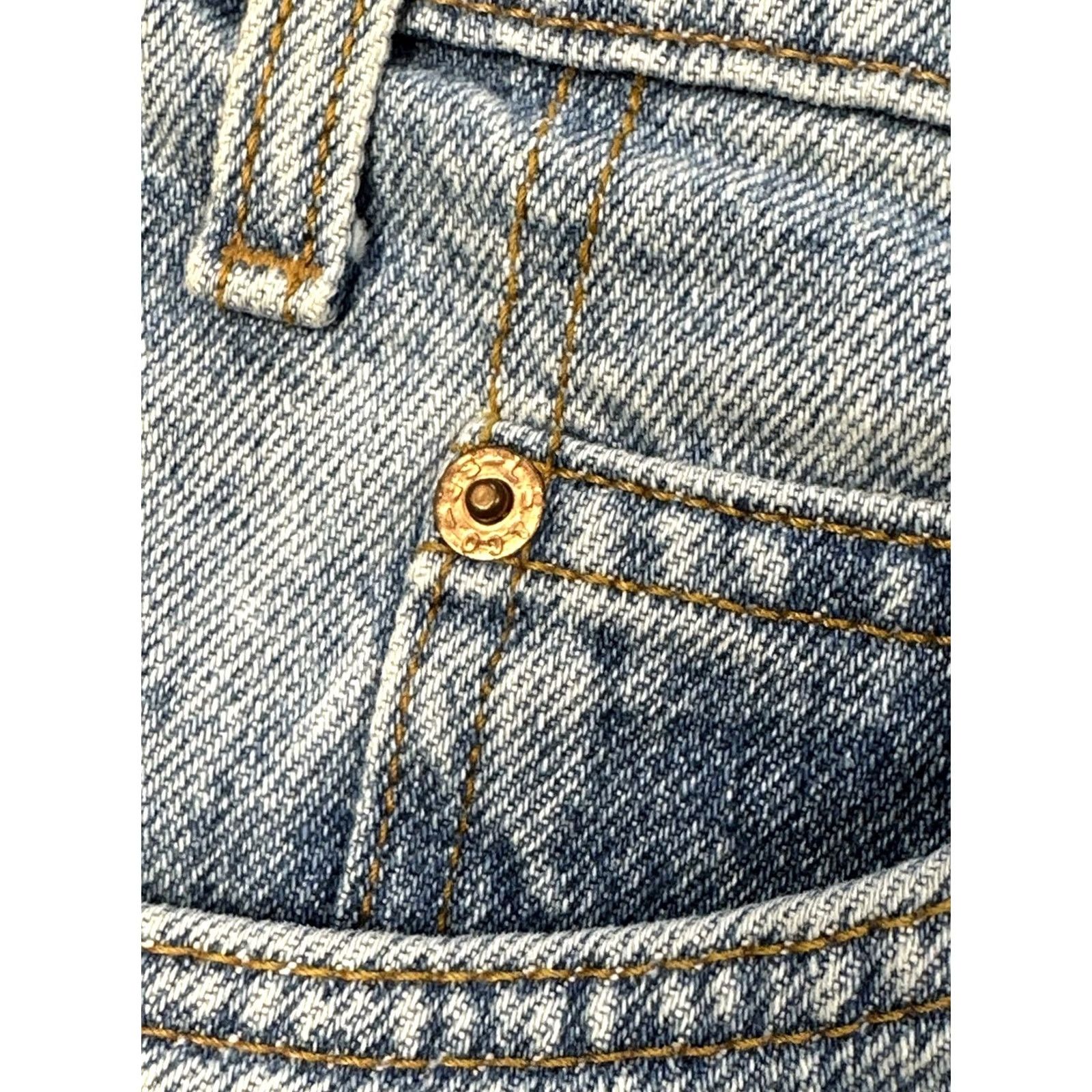 Levi's VINTAGE Levi's Jeans 505 Regular 40x30 Denim Orange Tab Mens Straight 5-Pocket Classic Levi's 505 100% Cotton Orange Tab Logo Vintage Jeans Men Size US 40 / EU 56 - 7 Thumbnail
