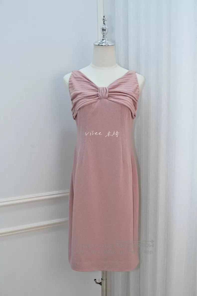 Valentino Valentino Pleated twisted sleeveless dress Size S / US 4 / IT 40 - 2 Thumbnail