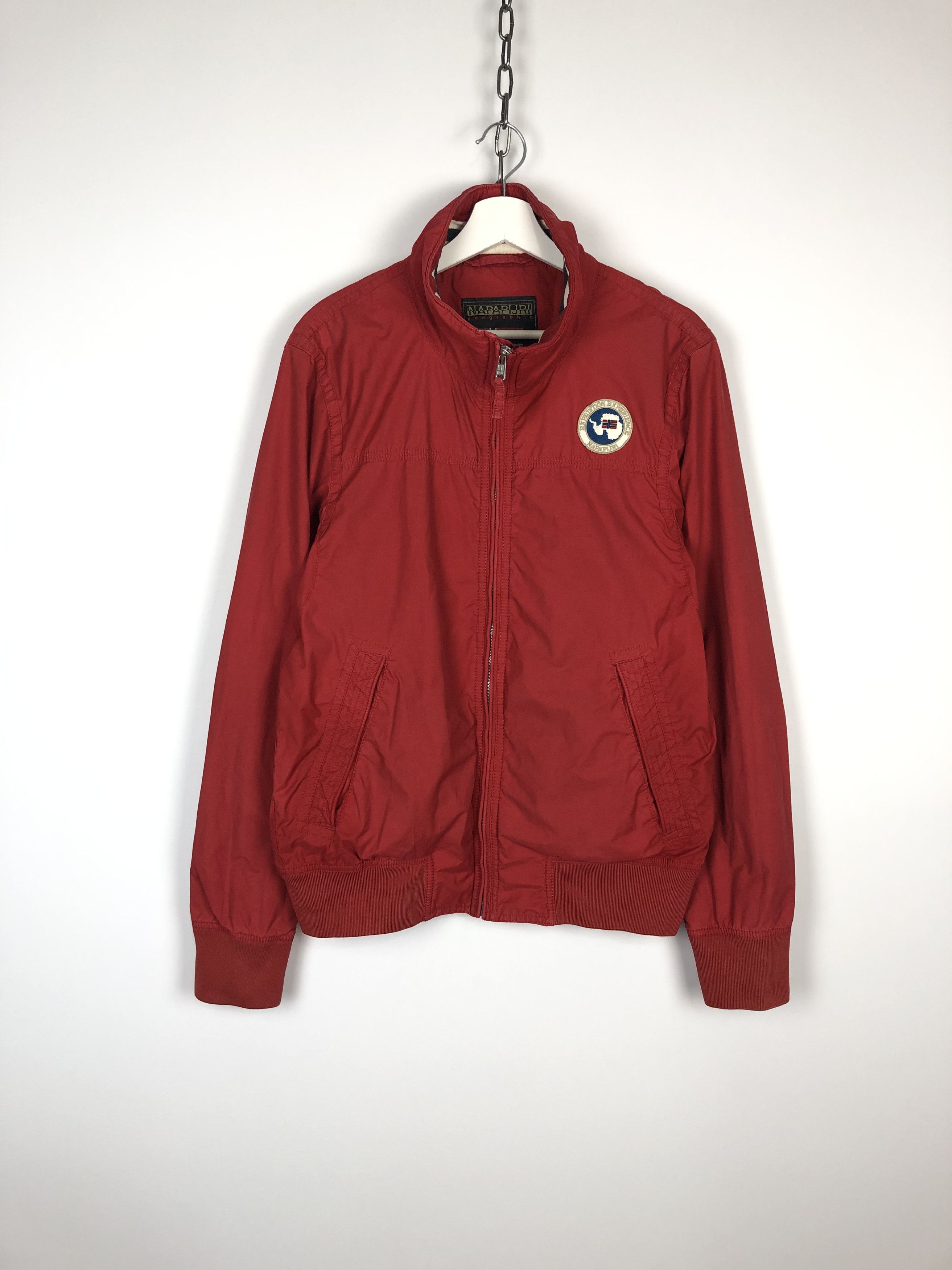 Napapijri Napapijri Zip Jacket Red size L Size US L / EU 52-54 / 3 - 1 Thumbnail