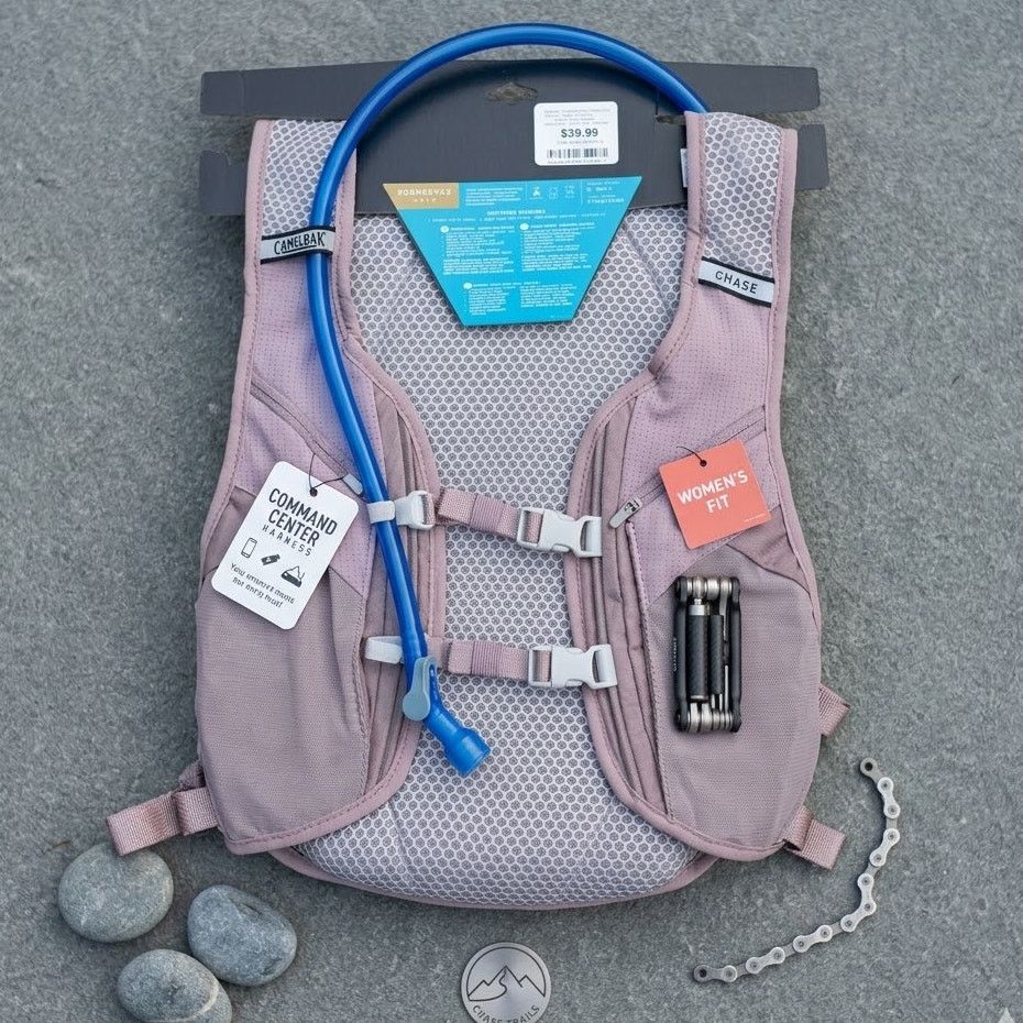 Camel NEW Womens CamelBak Chase Adventure 8 Bike Hydration Vest Size ONE SIZE - 6 Thumbnail