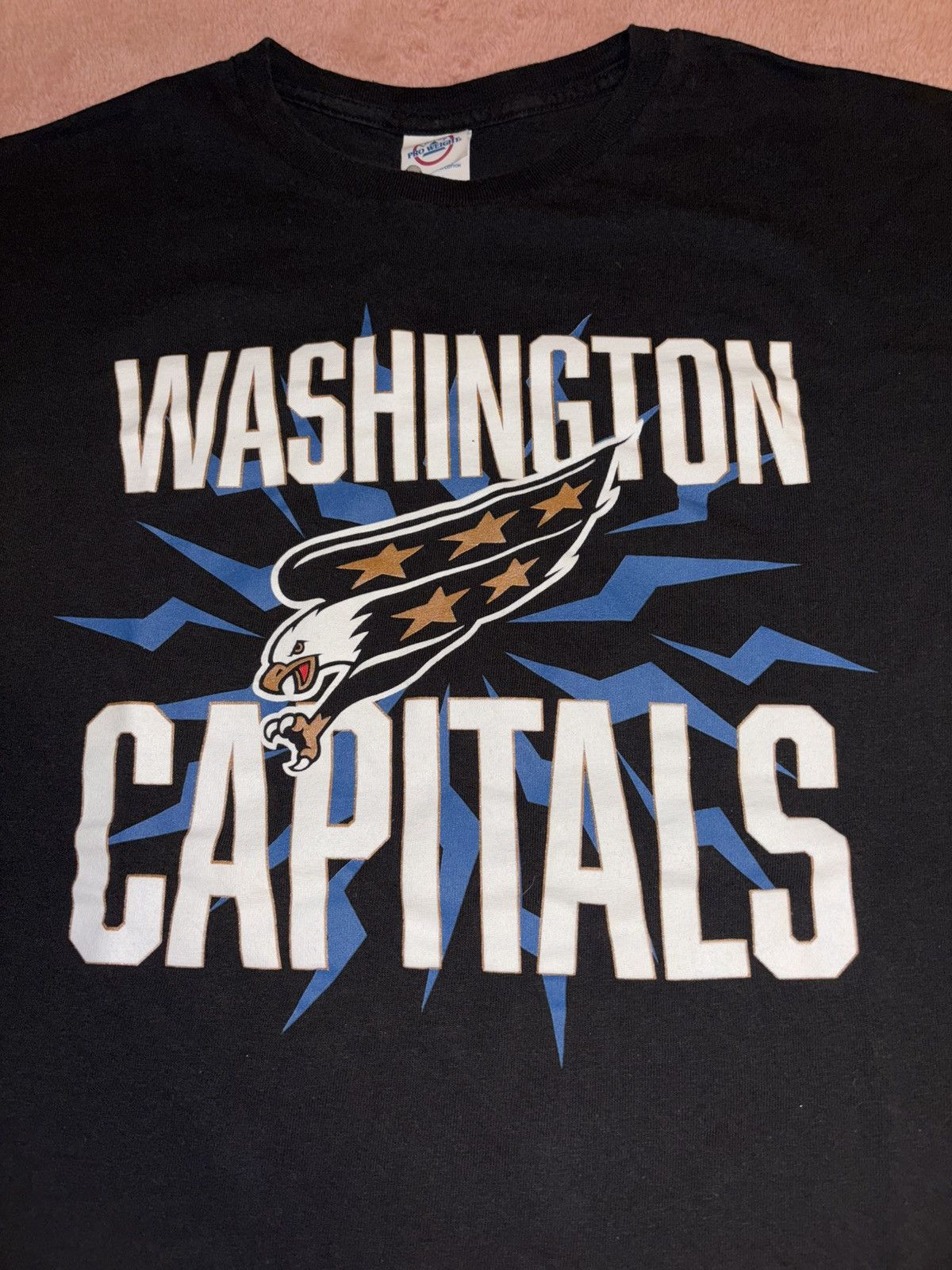 Delta Vintage Washington Capitals T-shirt Size US XL / EU 56 / 4 - 1 Thumbnail