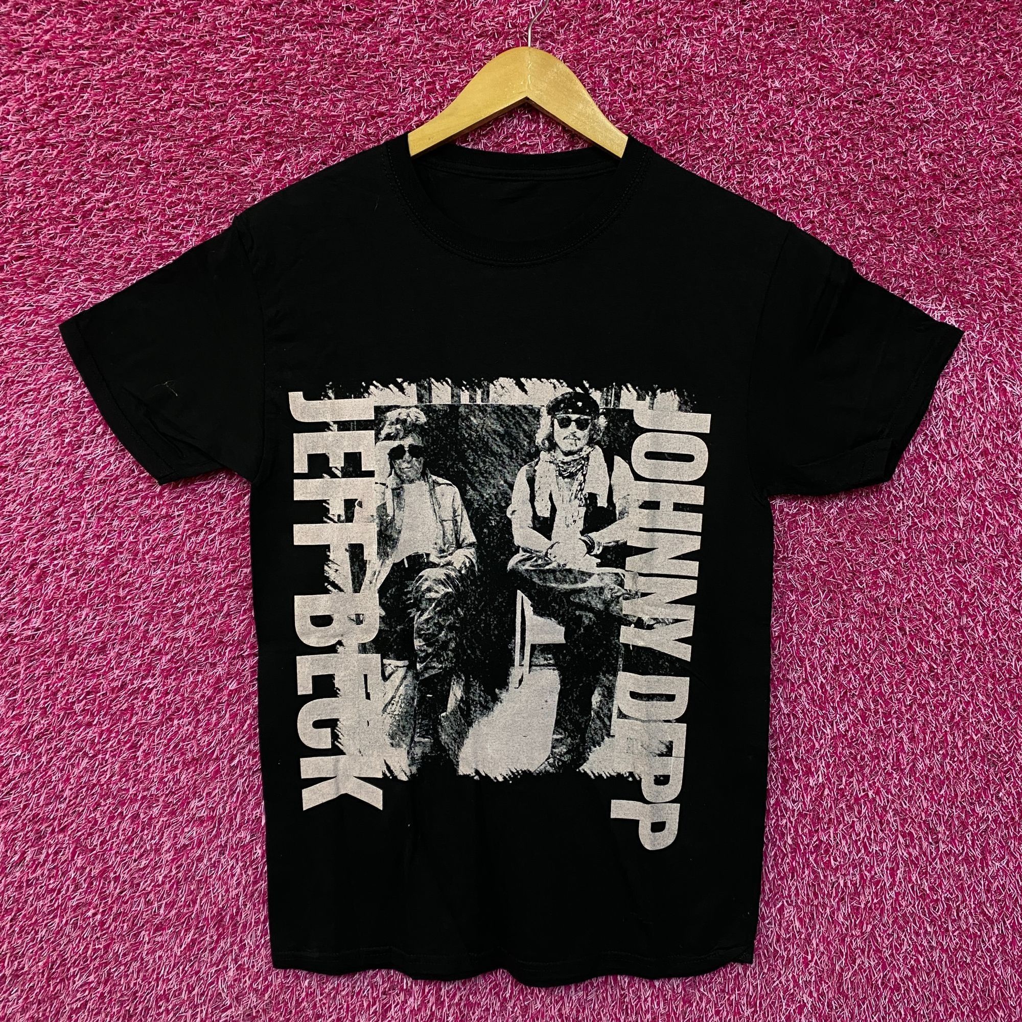 Band Tees × Vintage Jeff Beck Johnny Depp California Nevada Rock Duo Tour Tee S Size US S / EU 44-46 / 1 - 1 Thumbnail