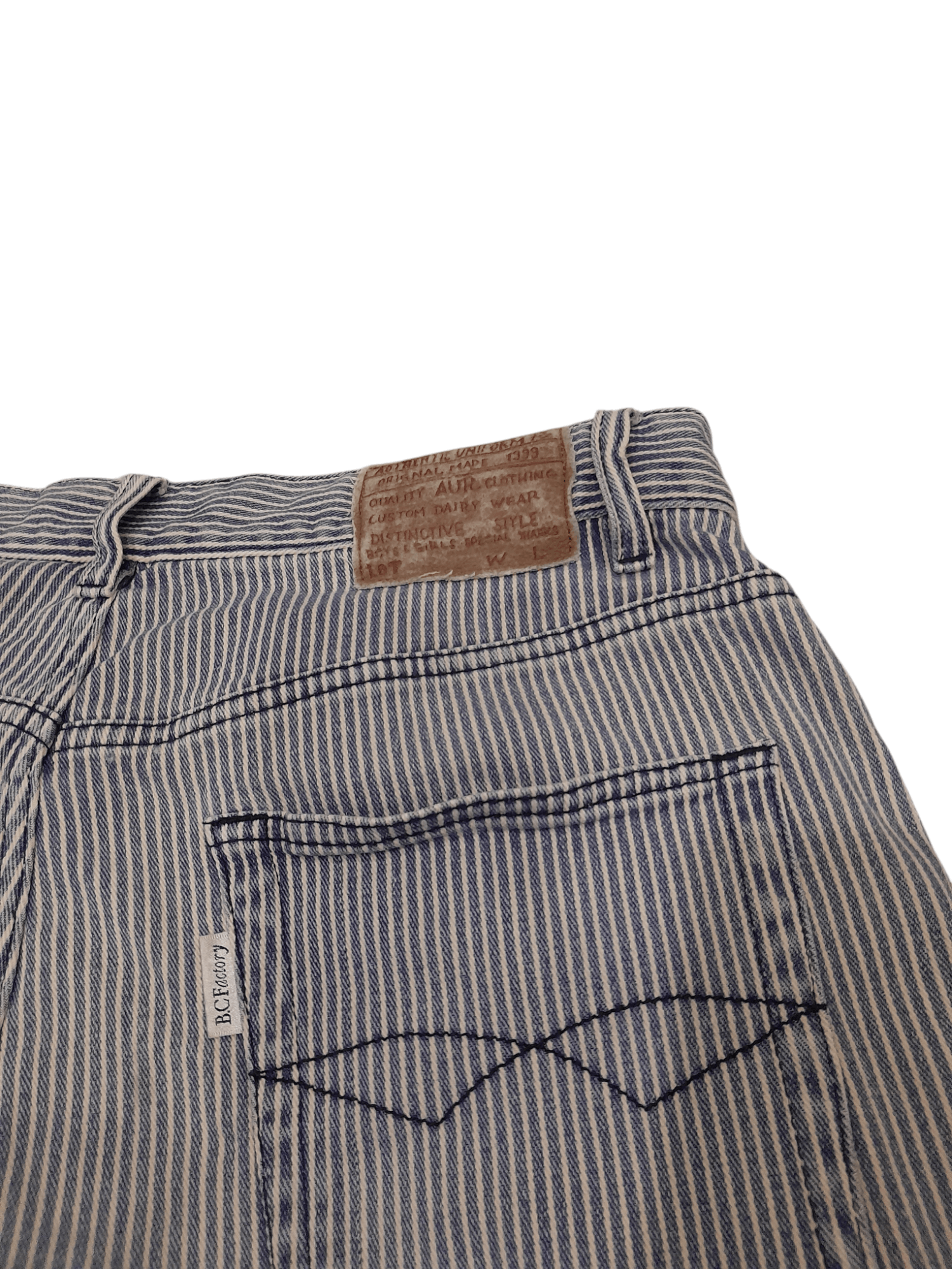 Japanese Brand B.C. Factory Hickory Denim (F474) Waist 32 Size US 32 / EU 48 - 7 Thumbnail