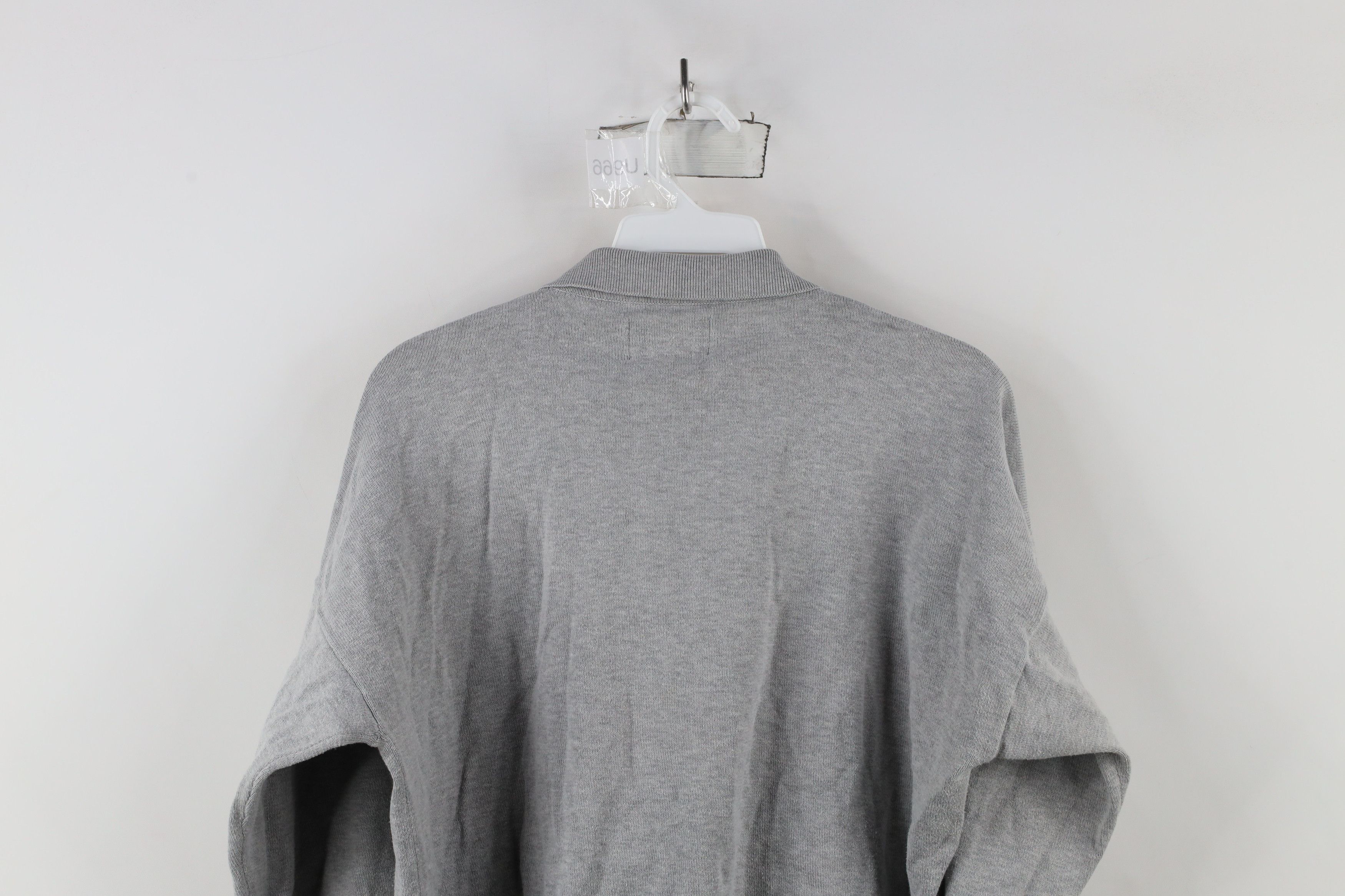 Pendleton × Vintage Vintage Pendleton Cotton Knit Collared Pullover Sweater Gray Size US M / EU 48-50 / 2 - 9 Thumbnail