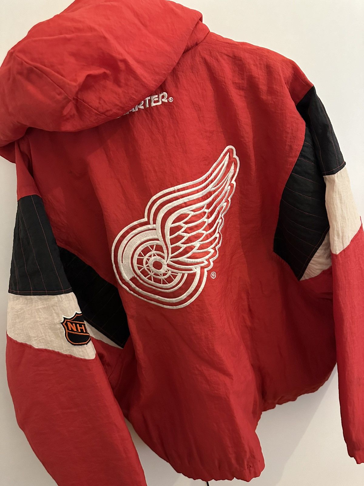 Starter Starter Jacke Detroit Red Wings Size XL NHL Vintage Jacket Size US XL / EU 56 / 4 - 10 Thumbnail