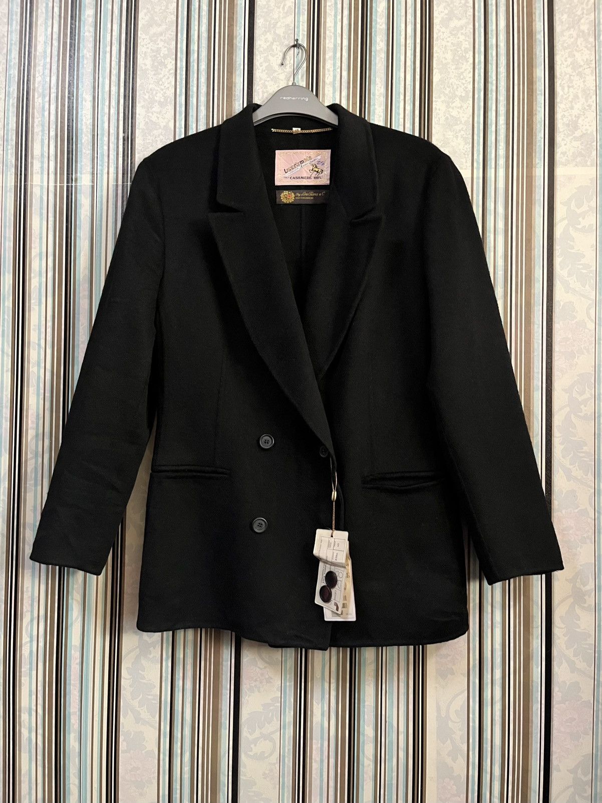 Loro Piana Double breasted notched lapel luxoria cashmere #H2 Size M / US 6-8 / IT 42-44 - 6 Thumbnail